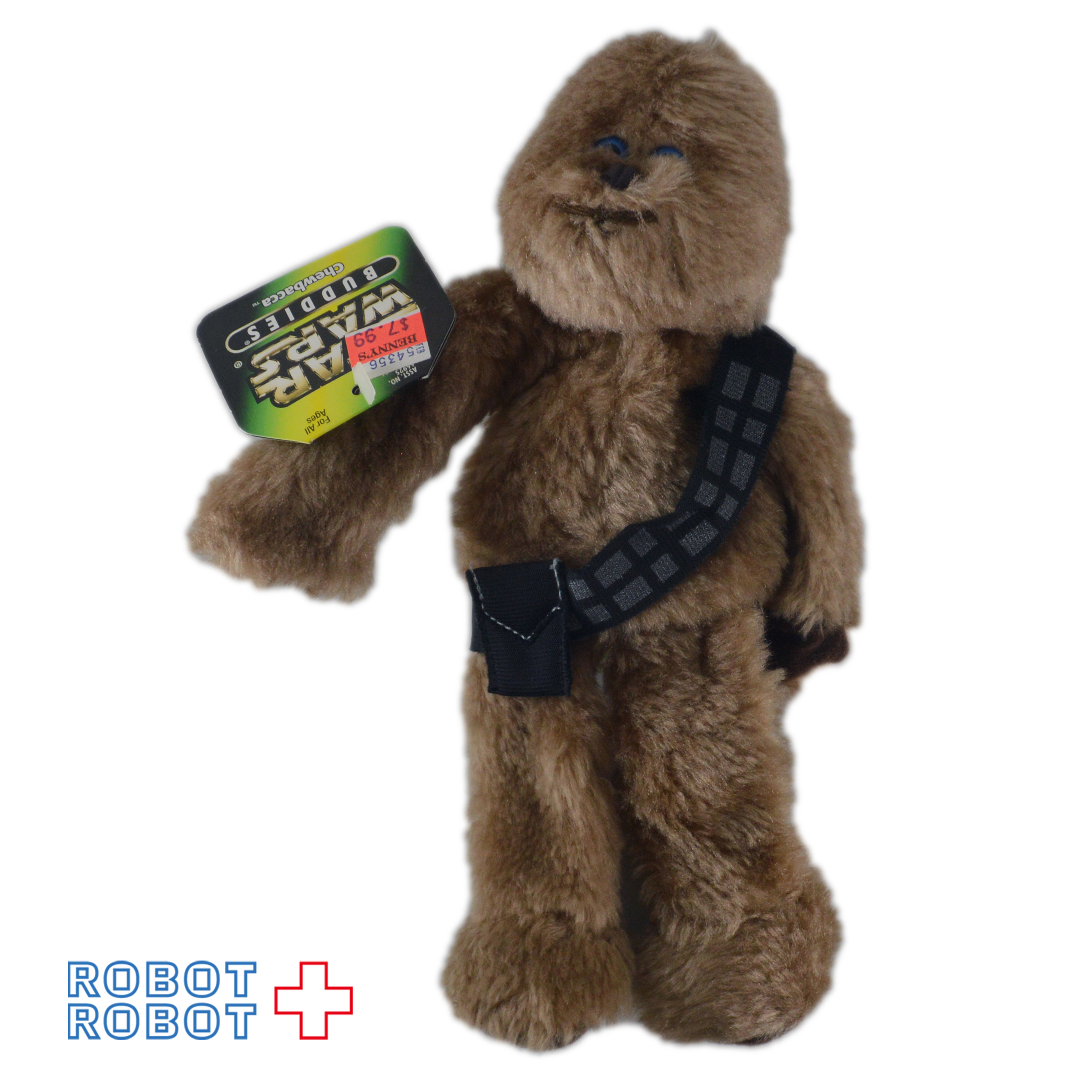 スター・ウォーズ バディーズ チューバッカ 弾薬帯黒色 ビーニーぬいぐるみ人形 紙タグ付 入荷写真