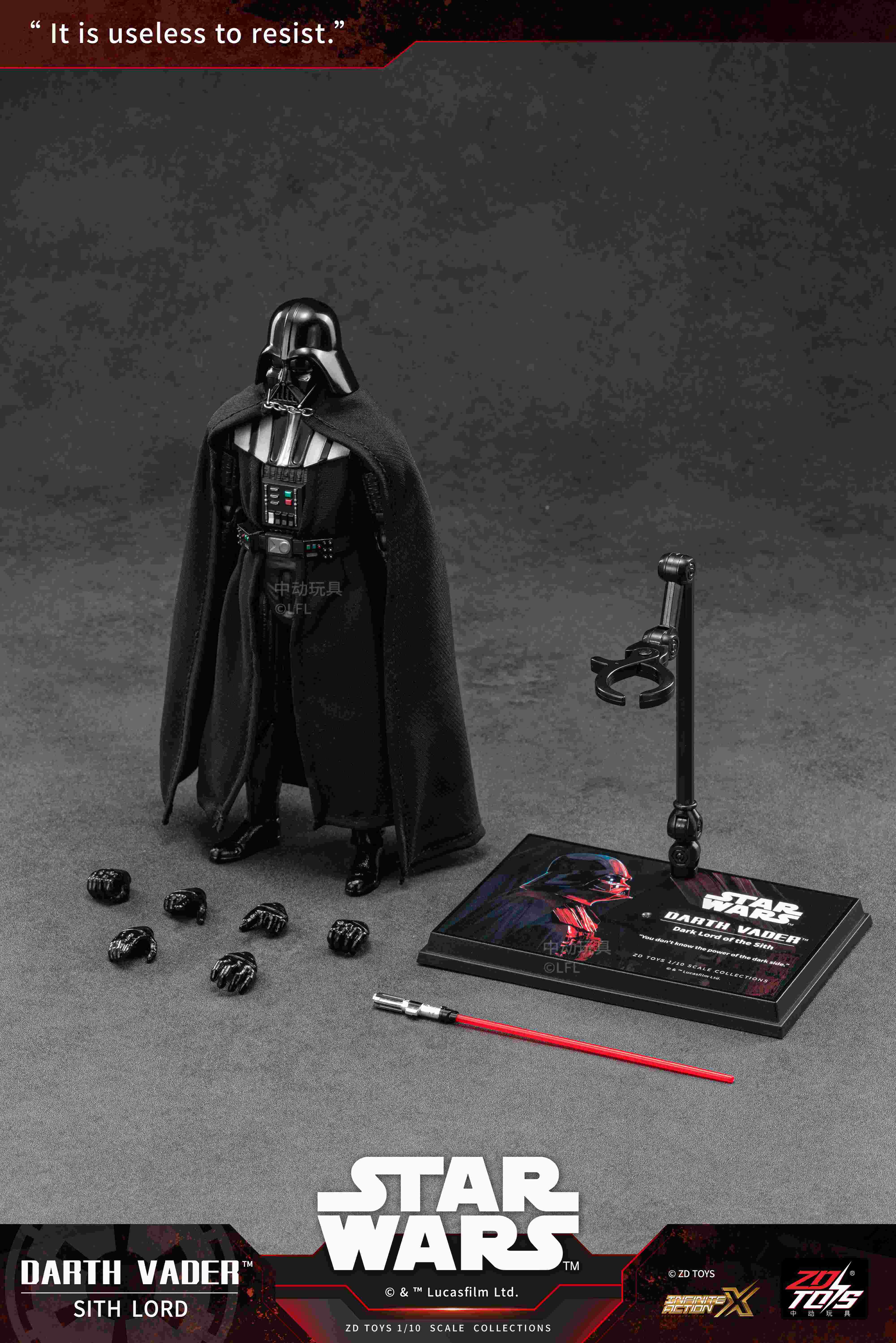 ZD TOYS スター・ウォーズ ダース・ベイダー アクションフィギュア 未開封 入荷写真