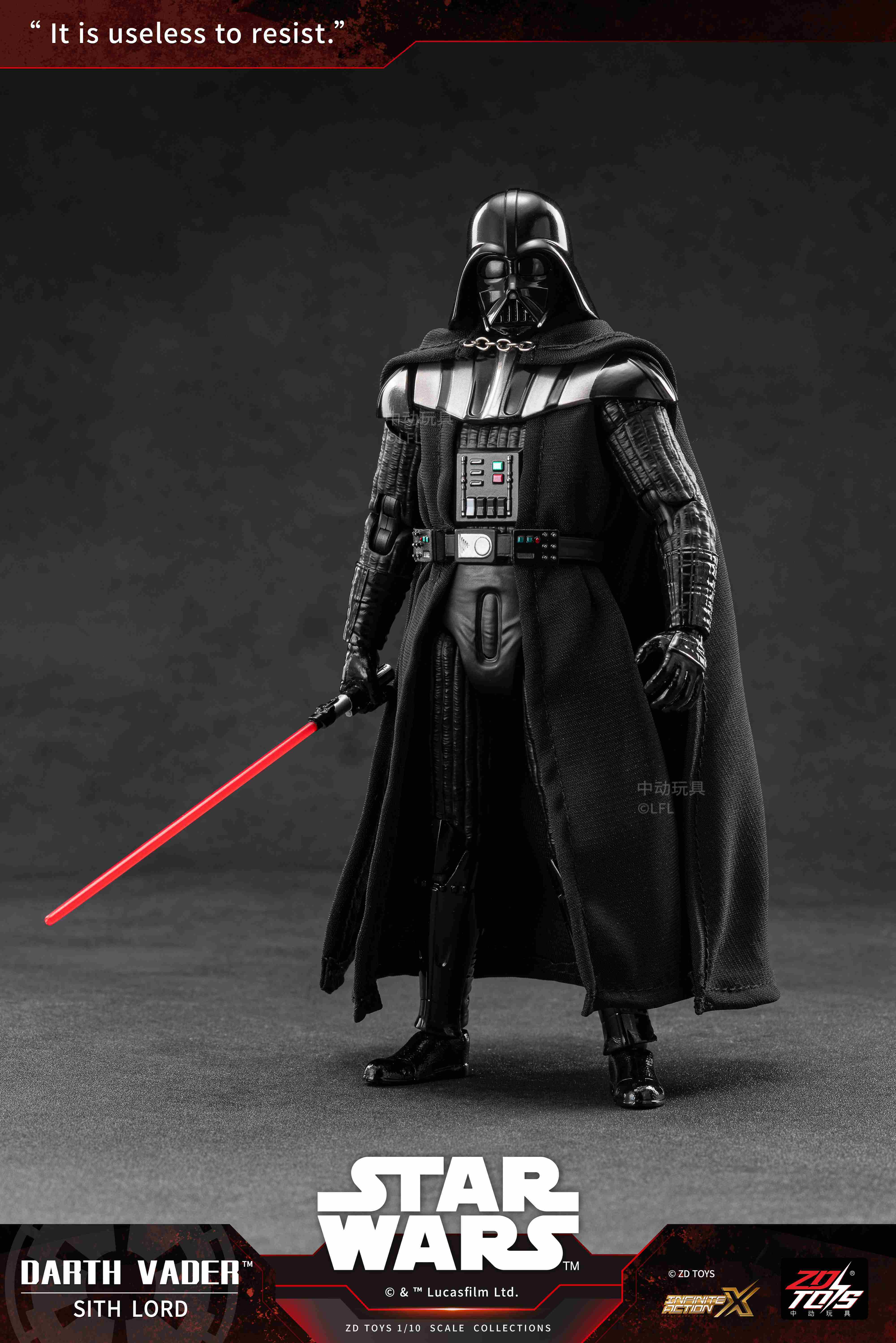 ZD TOYS スター・ウォーズ ダース・ベイダー アクションフィギュア 未開封 入荷写真