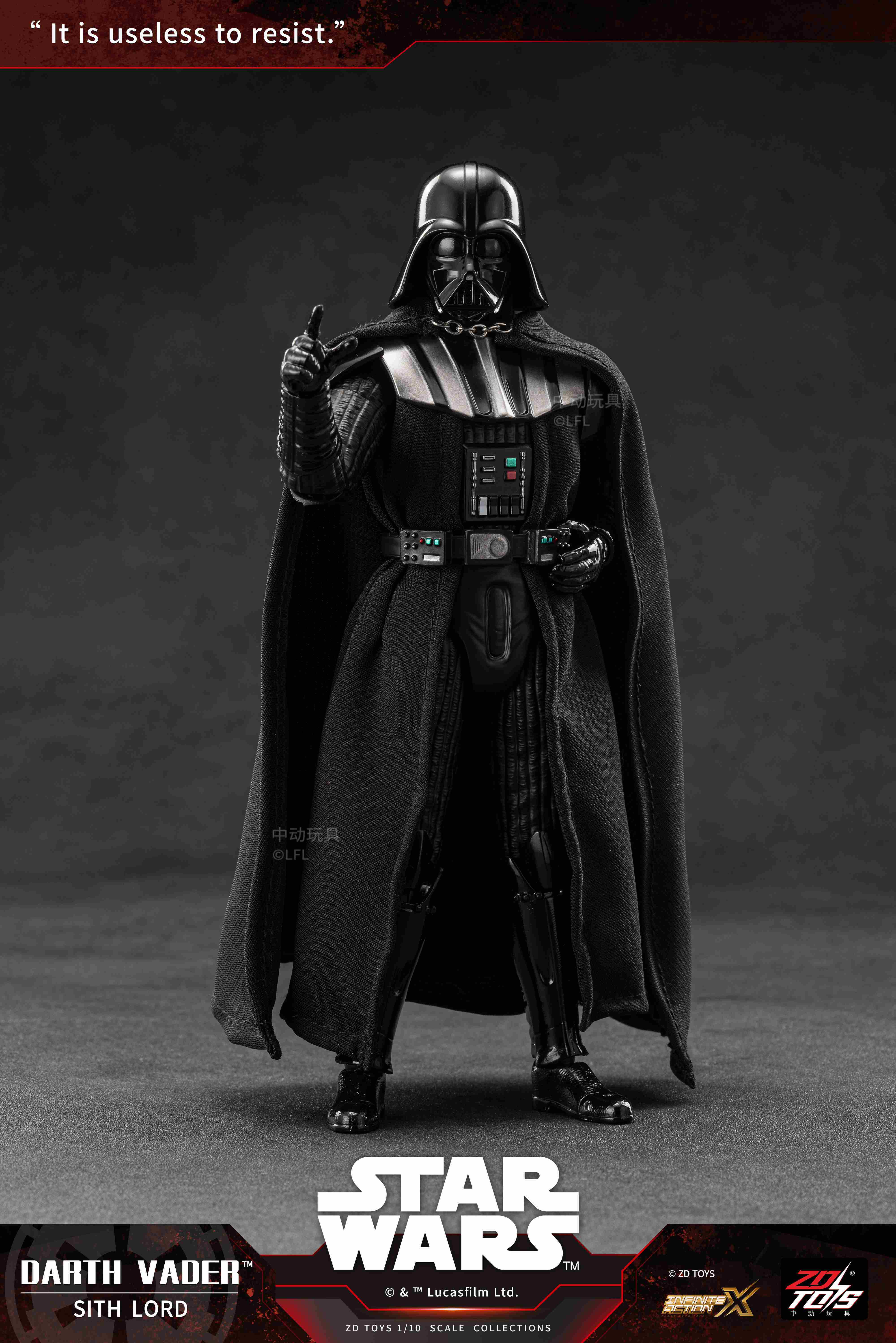 ZD TOYS スター・ウォーズ ダース・ベイダー アクションフィギュア 未開封 入荷写真