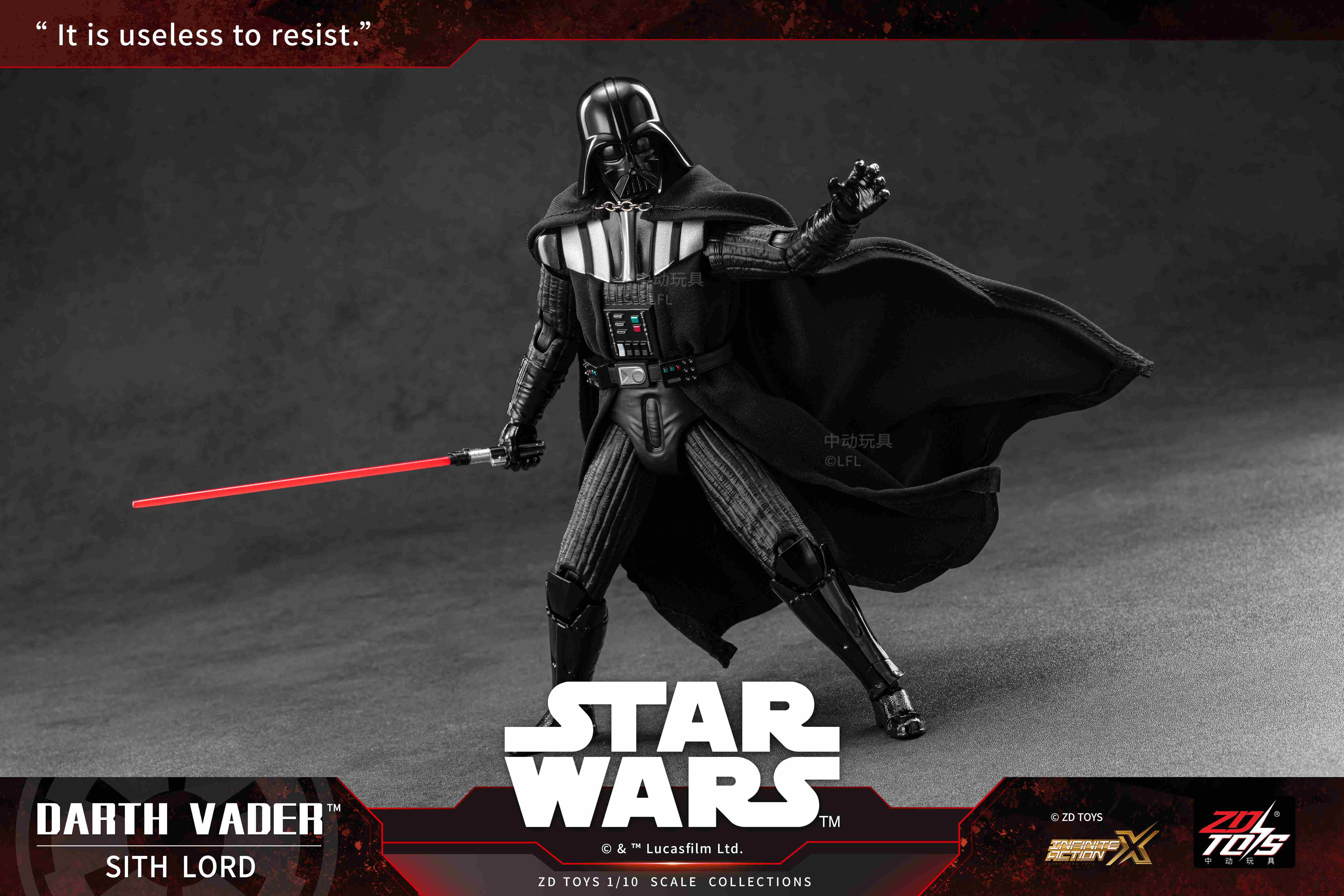 ZD TOYS スター・ウォーズ ダース・ベイダー アクションフィギュア 未開封 入荷写真