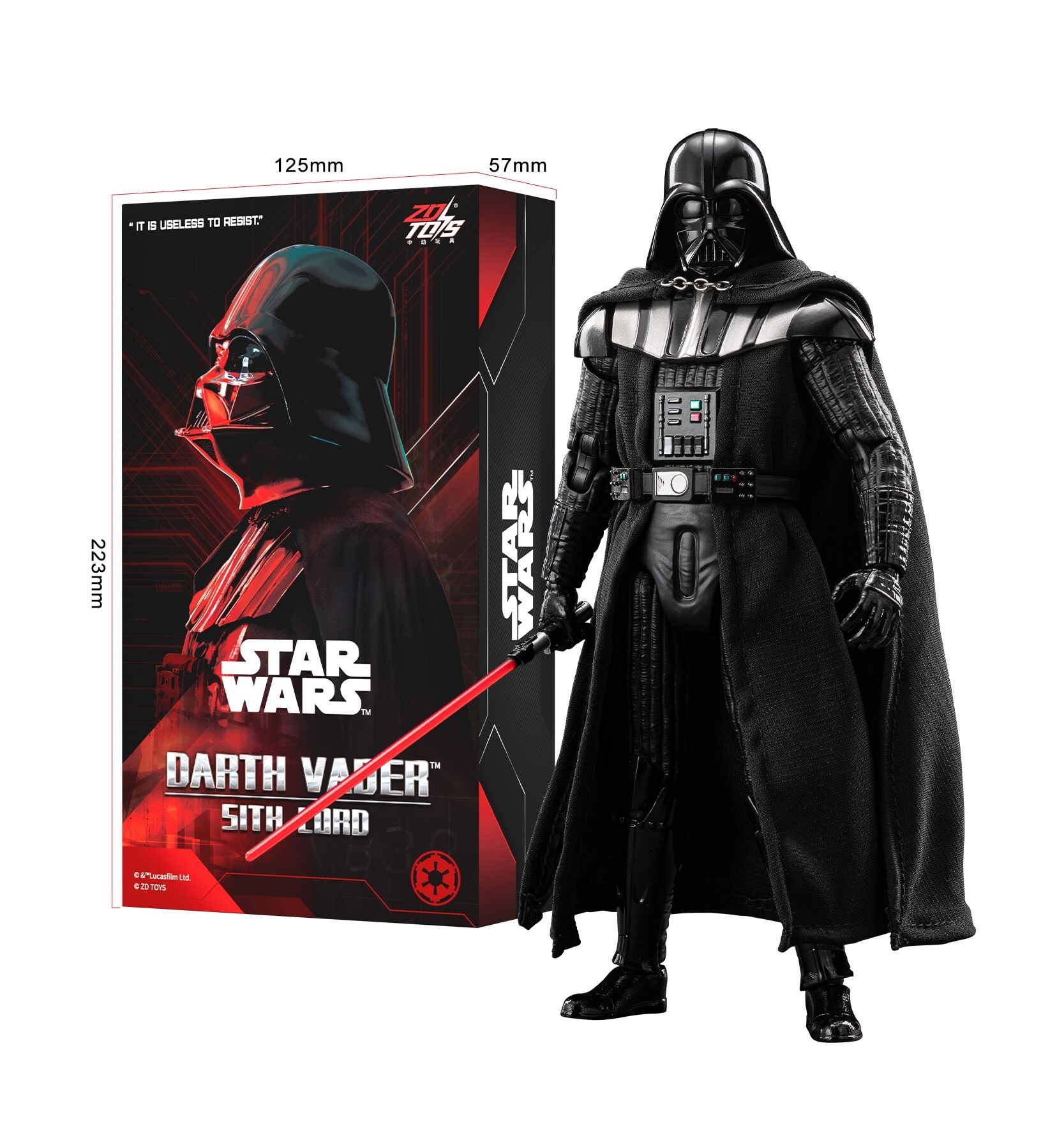 ZD TOYS スター・ウォーズ ダース・ベイダー アクションフィギュア 未開封 入荷写真
