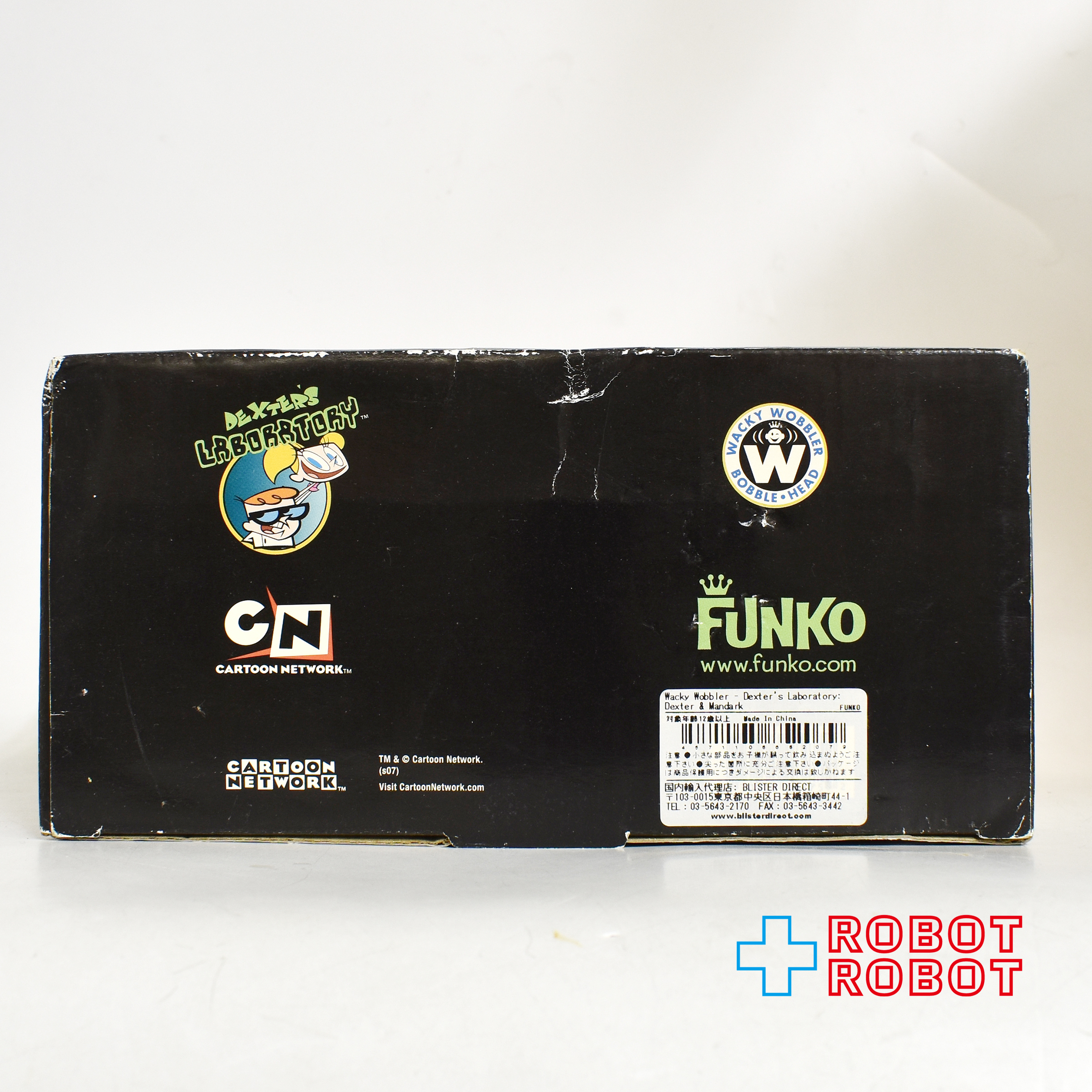 ファンコ デクスターズラボ デクスター & マンダーク ワッキーワブラー ボブルヘッド フィギュア 箱入 入荷写真