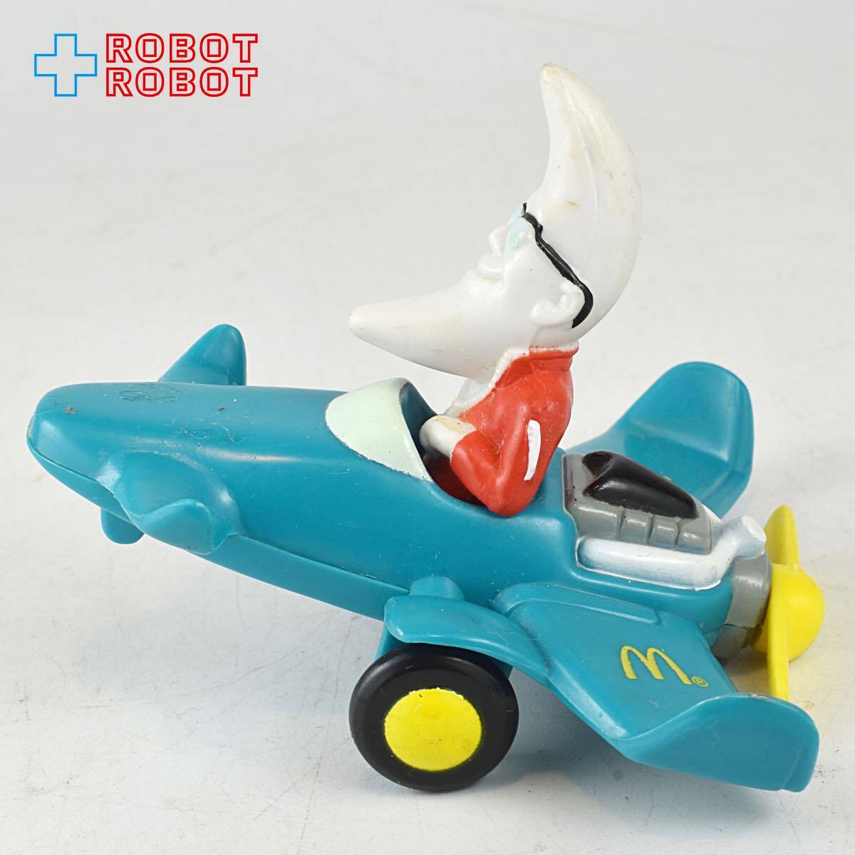 マクドナルド マックトゥナイト #6 飛行機 フィギュア ハッピーミールトイ 1988 開封美品(袋無し) 入荷写真