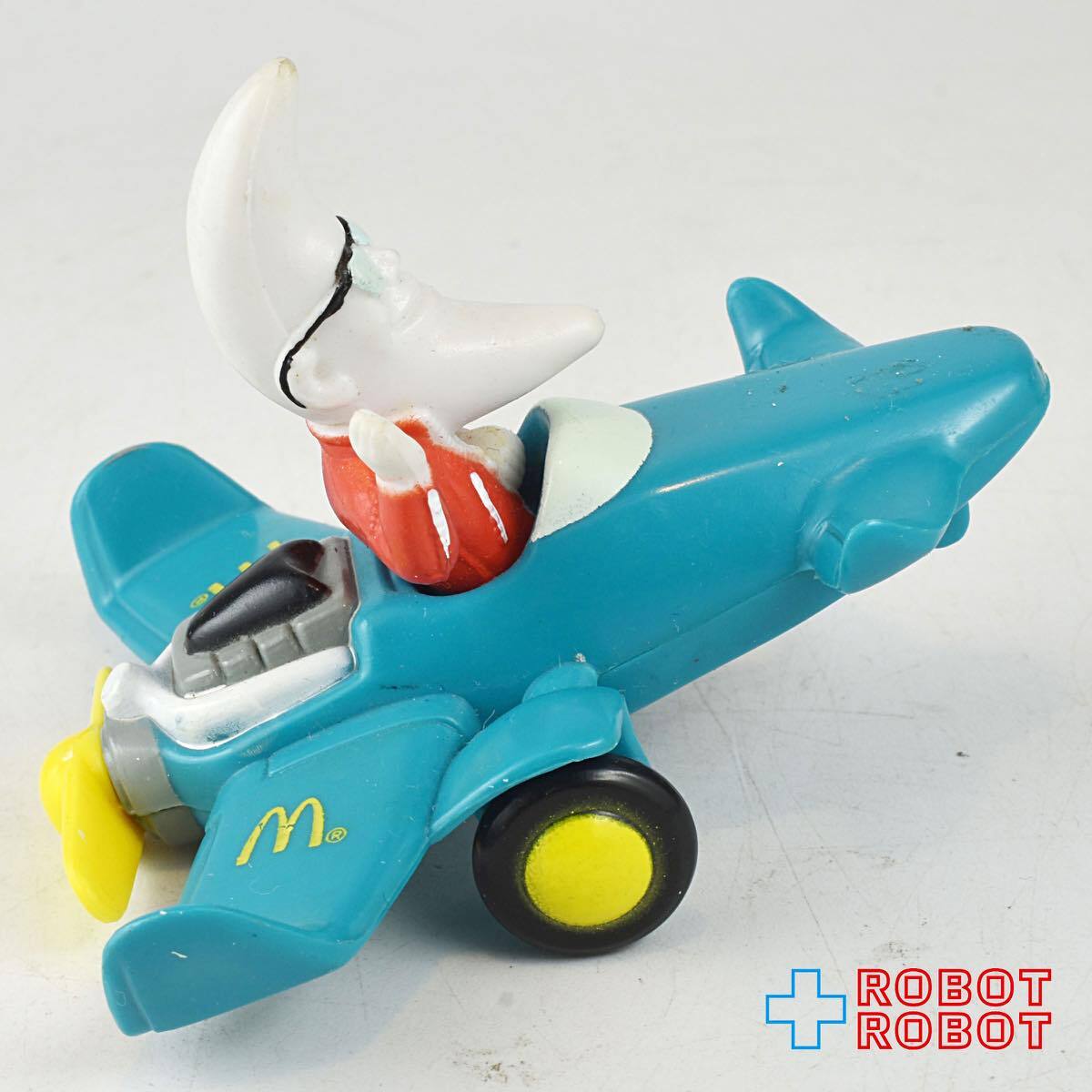 マクドナルド マックトゥナイト #6 飛行機 フィギュア ハッピーミールトイ 1988 開封美品(袋無し) 入荷写真