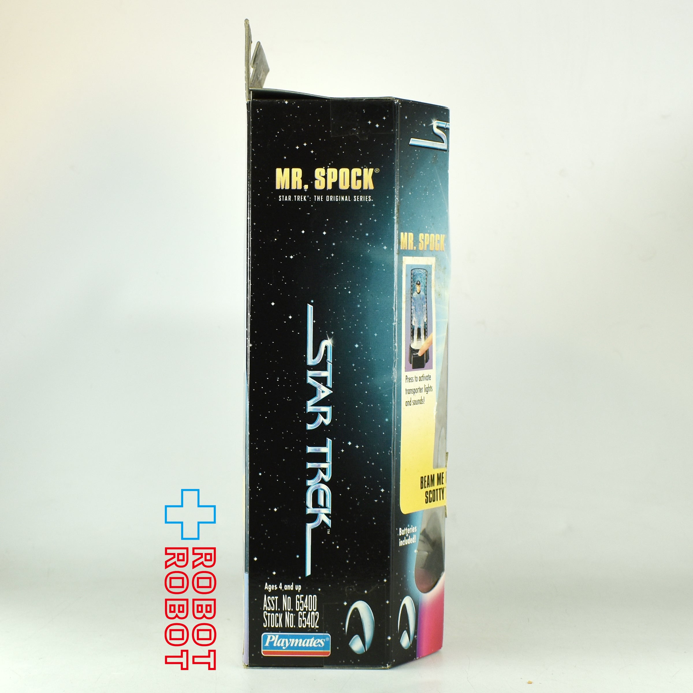 プレイメイツ/ツクダホビー スタートレック トランスポーター・シリーズ ミスター・スポック アクションフィギュア 1998 未開封 入荷写真