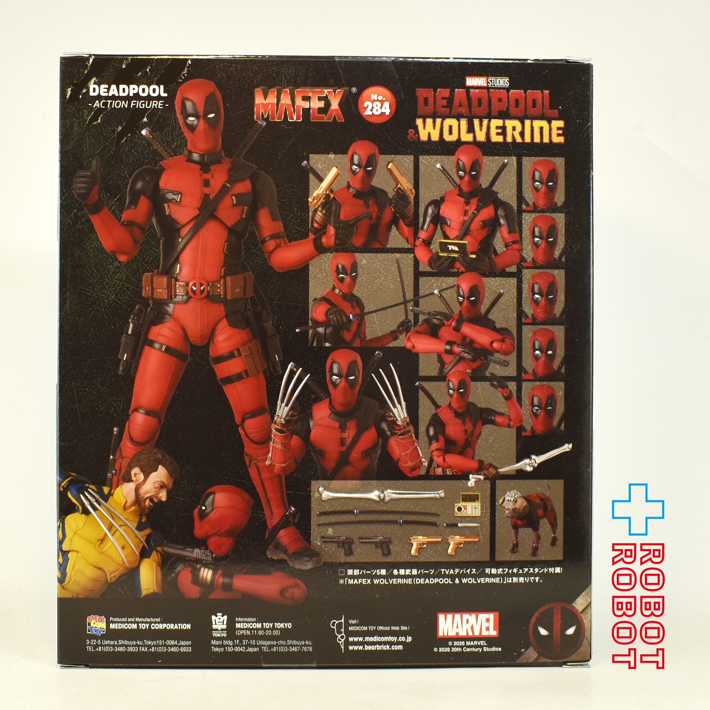 メディコム・トイ MAFEX マフェックス No.284 デッドプール (デッドプール & ウルヴァリン) アクションフィギュア 未開封 入荷写真