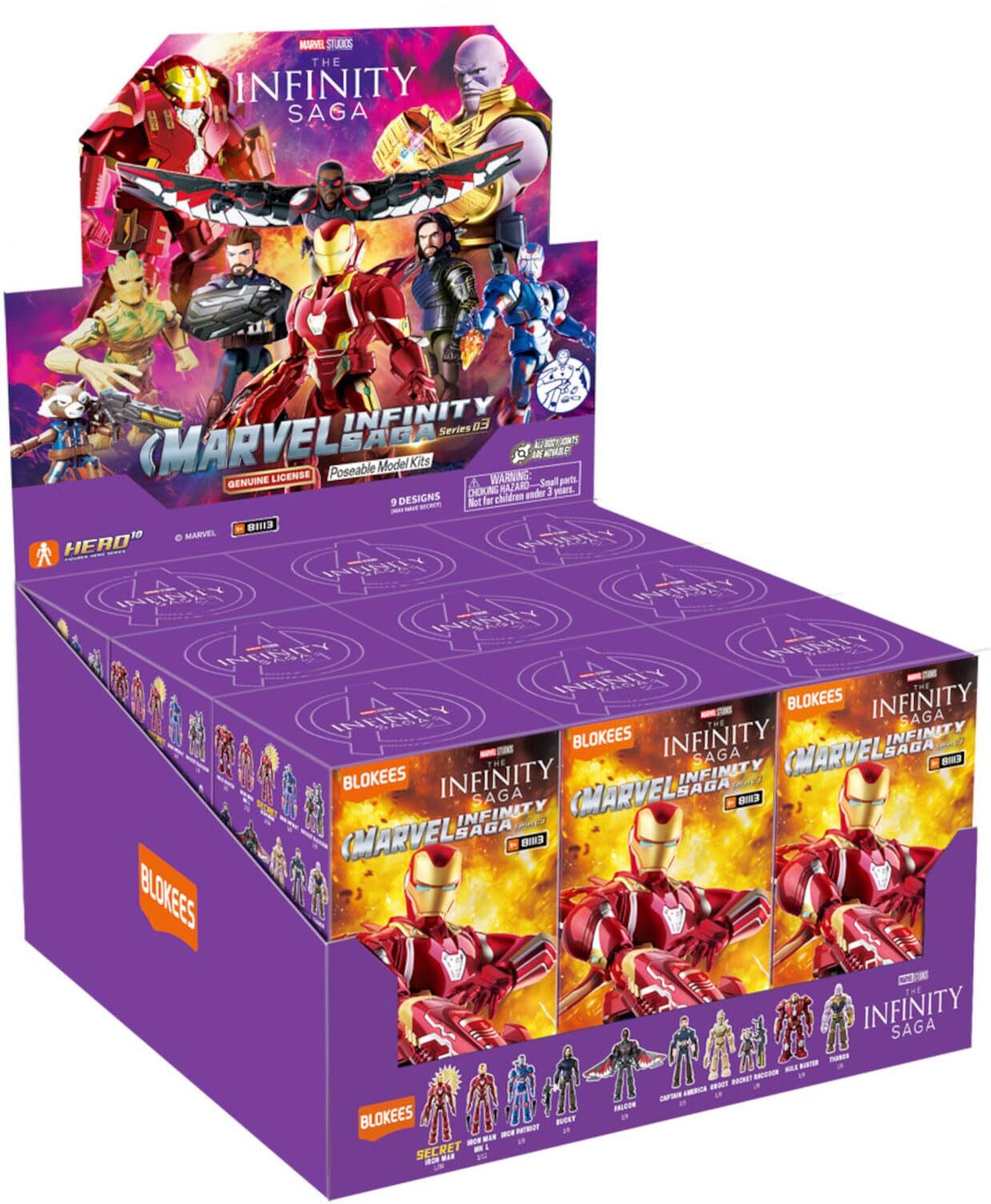 ブロッキーズ マーベル インフィニティ・サーガ 第3弾 モデルキット 未開封 入荷写真