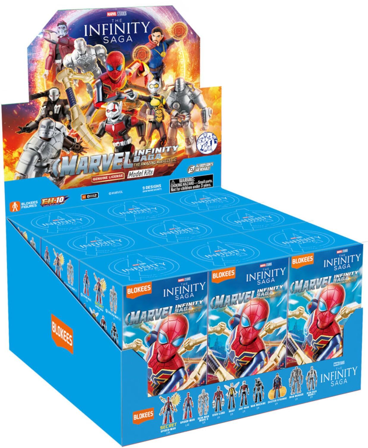 ブロッキーズ マーベル インフィニティ・サーガ 第2弾 モデルキット 未開封 入荷写真