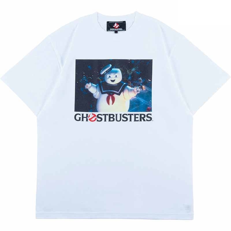 メディコム・トイ MLE ゴーストバスターズ ステイパフ マシュマロマン ホワイト Tシャツ Lサイズ 紙タグ付き 入荷写真
