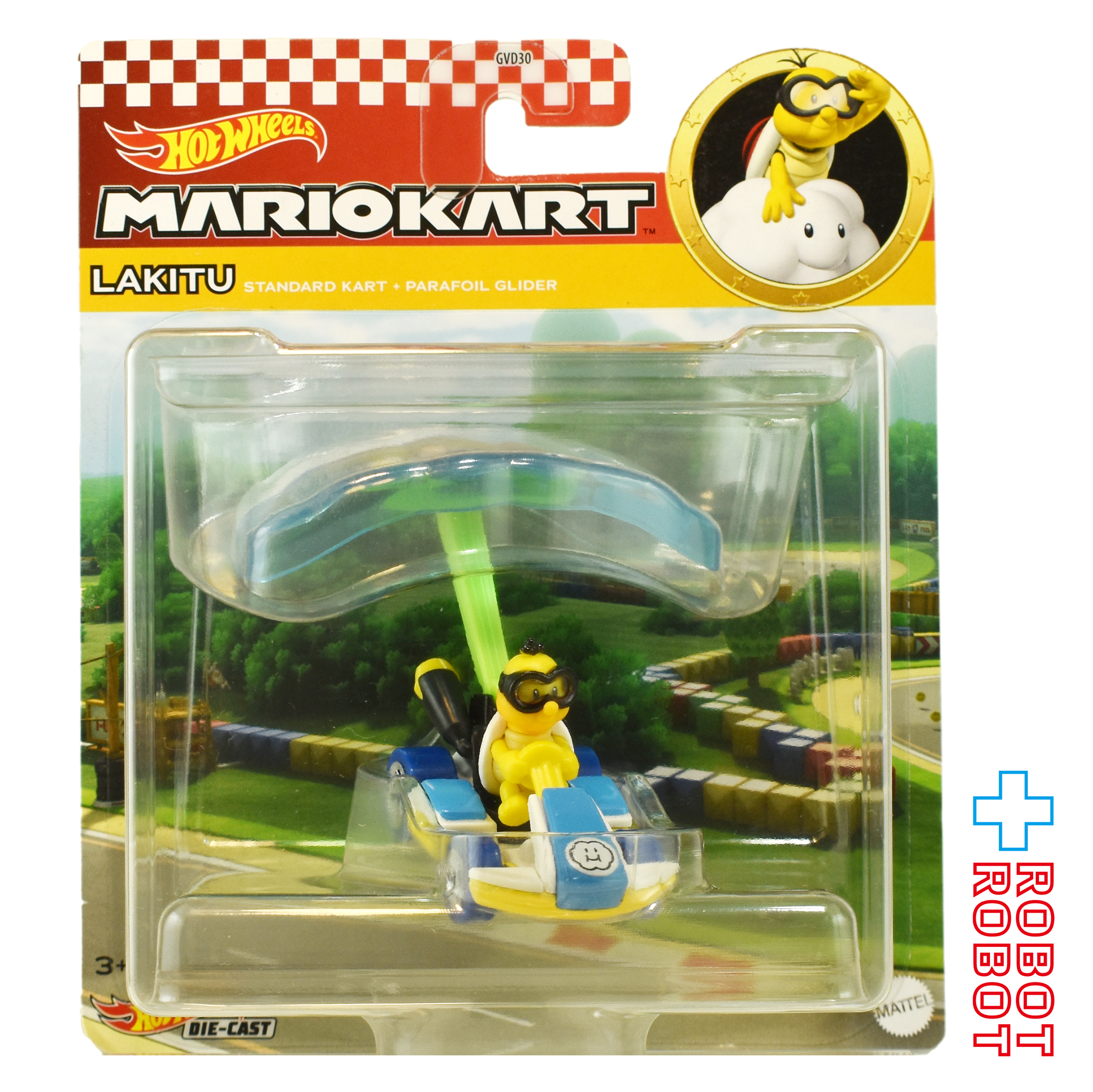 ホットウィール マリオカート ジュゲム スタンダード・カート ＋ パラフォイル グライダー ダイキャストカー 国内版 未開封 入荷写真