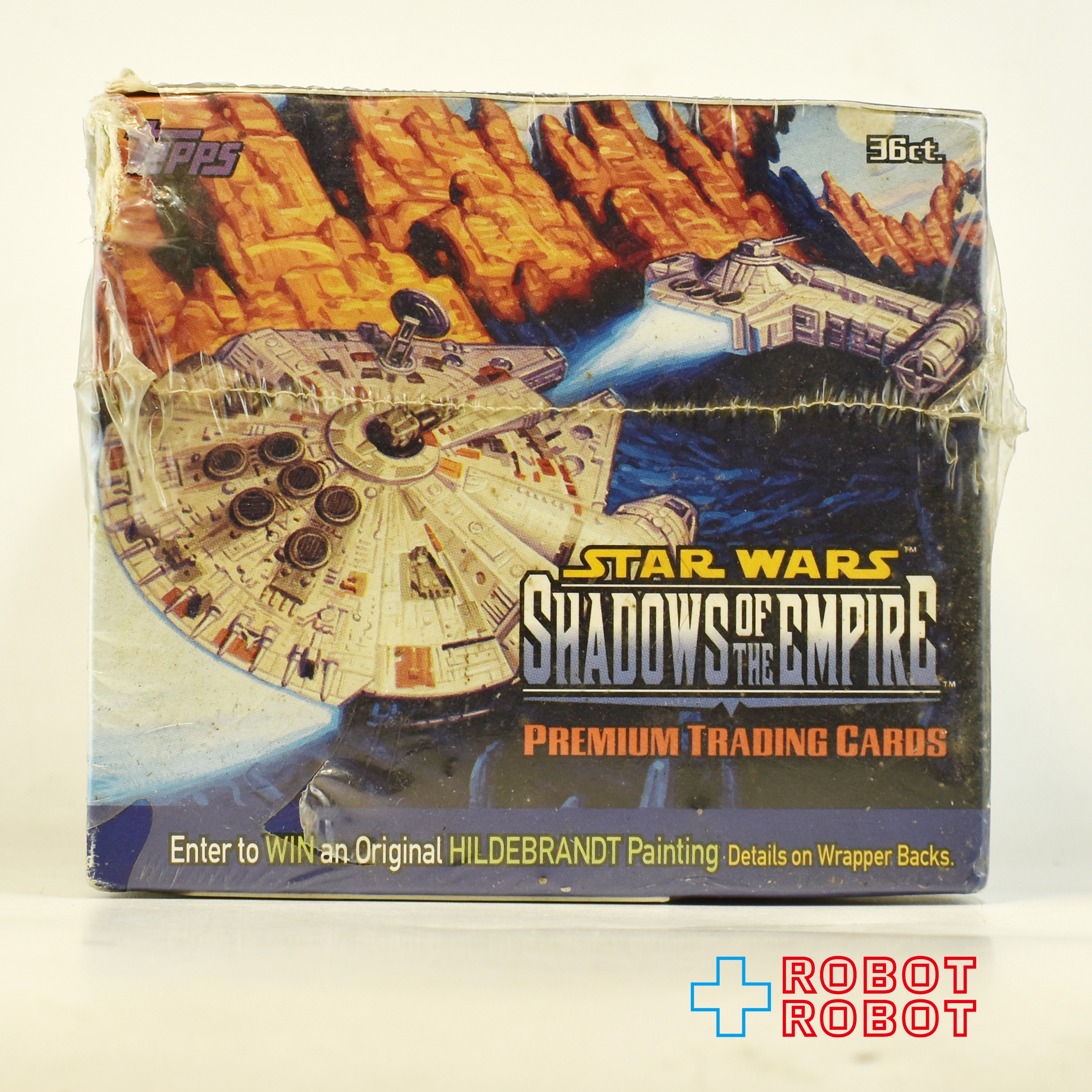 トップス スター・ウォーズ シャドウズ・オブ・ジ・エンパイア 帝国の影 1996 プレミアム トレーディング カード 36パック入り BOX 未開封 入荷写真