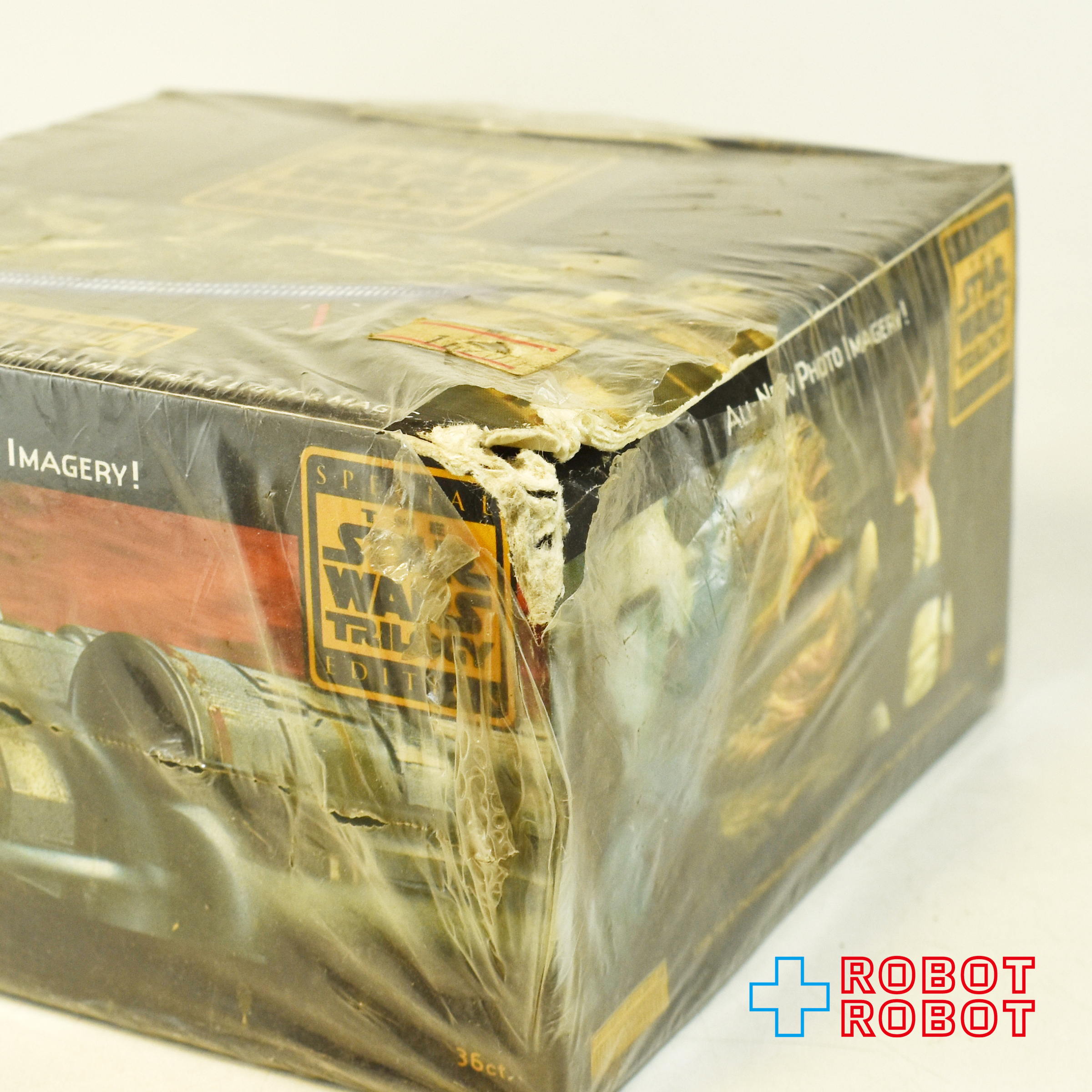 トップス ワイドビジョン スター・ウォーズ トリロジー 1997 スペシャルエディション 36パック入り BOX 未開封 入荷写真
