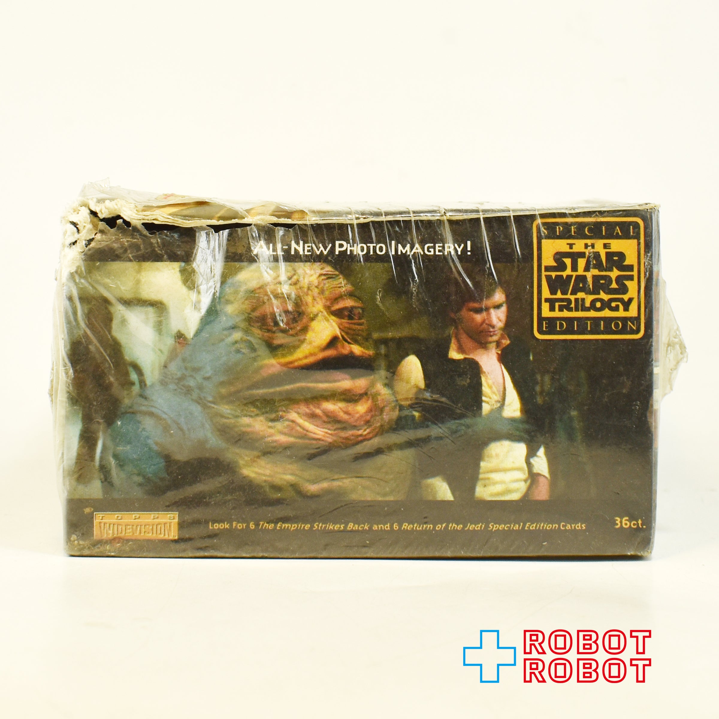 トップス ワイドビジョン スター・ウォーズ トリロジー 1997 スペシャルエディション 36パック入り BOX 未開封 入荷写真