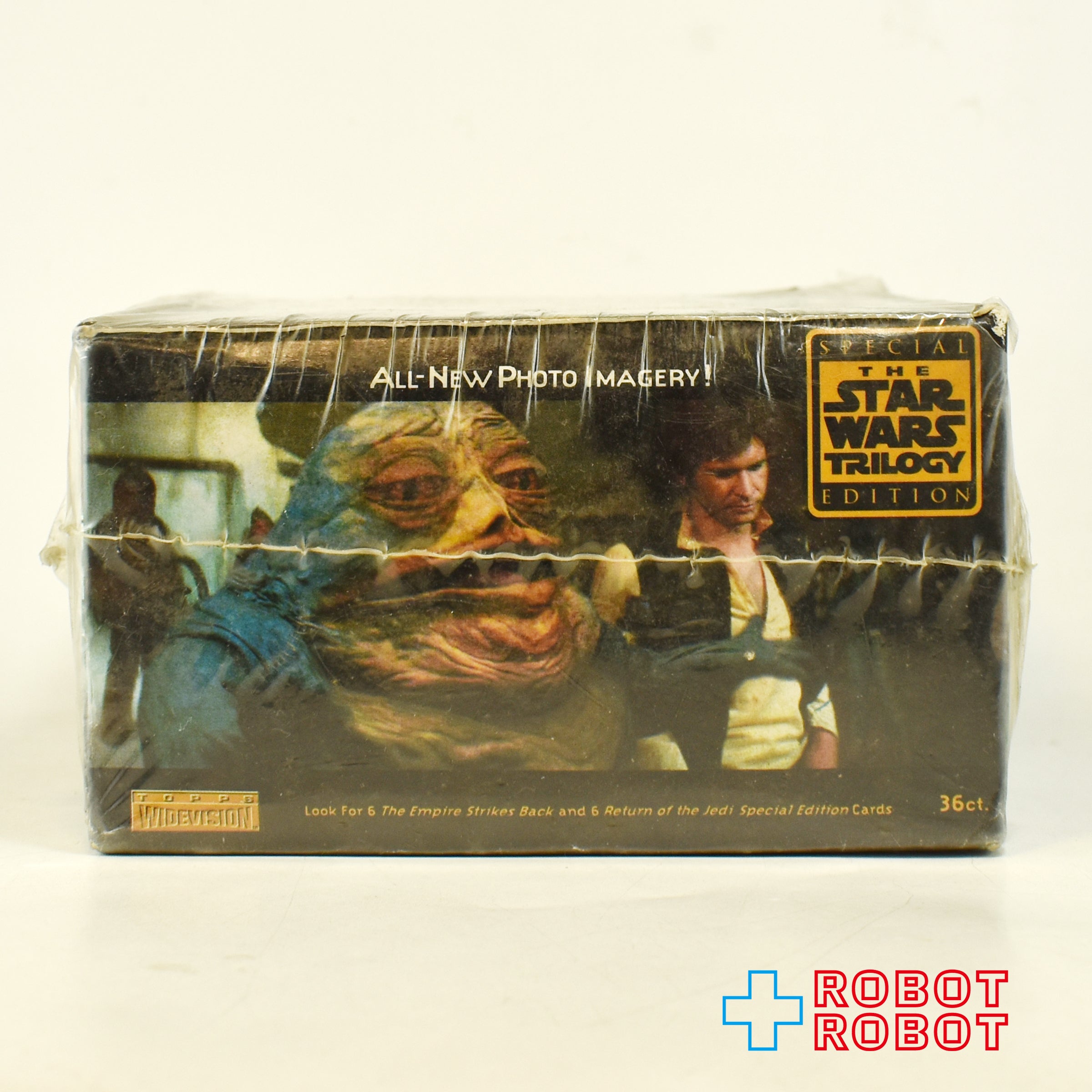 トップス ワイドビジョン スター・ウォーズ トリロジー 1997 スペシャルエディション 36パック入り BOX 未開封 入荷写真
