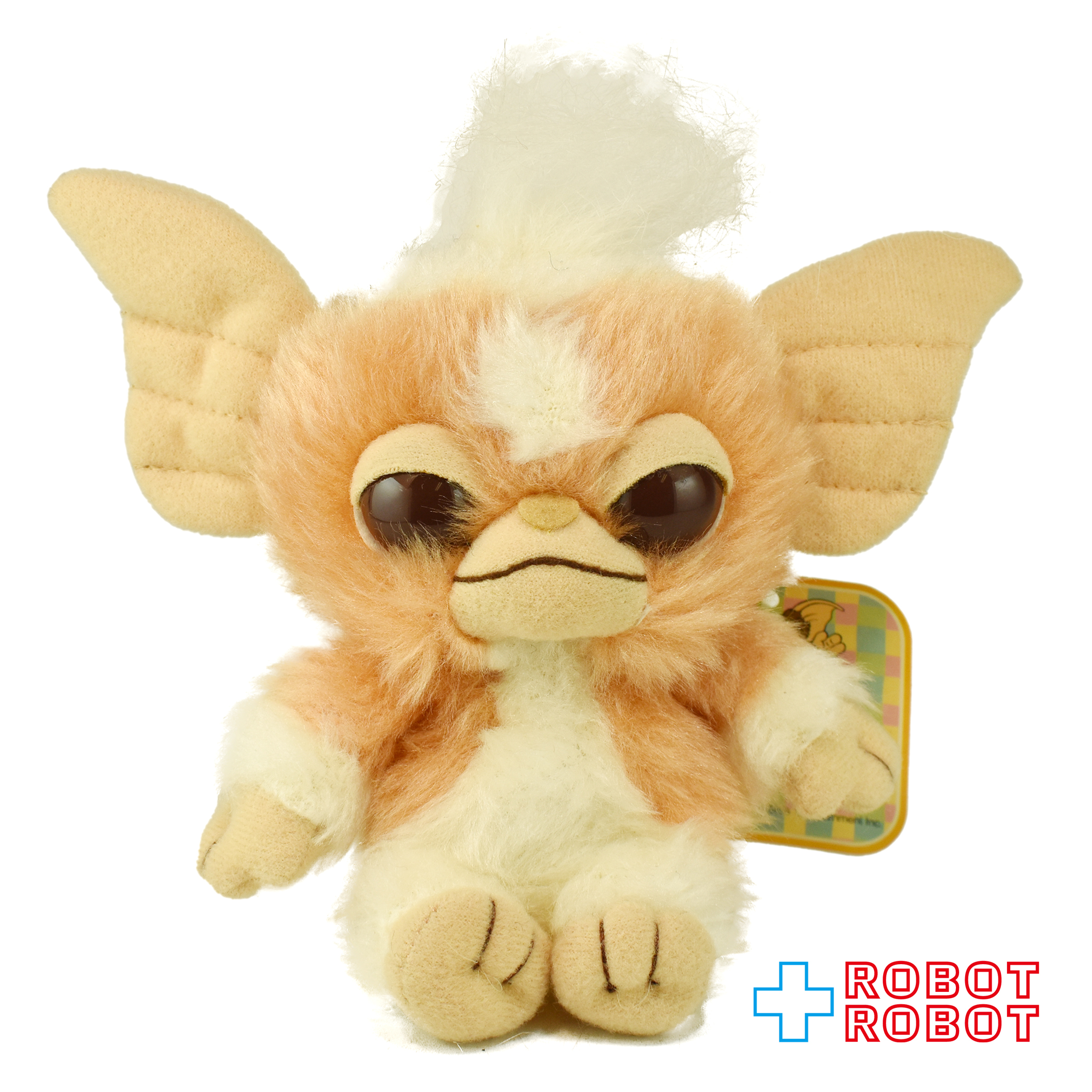 エスケイジャパン グレムリン ギズモ 肌色 x ホワイト ちょこっとサイズぬいぐるみ 紙タグ付き 入荷写真
