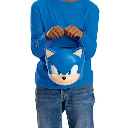 ディスガイズ ソニック・ザ・ヘッジホッグ ソニック ハロウィンバケット 17センチ 紙タグ付き 入荷写真