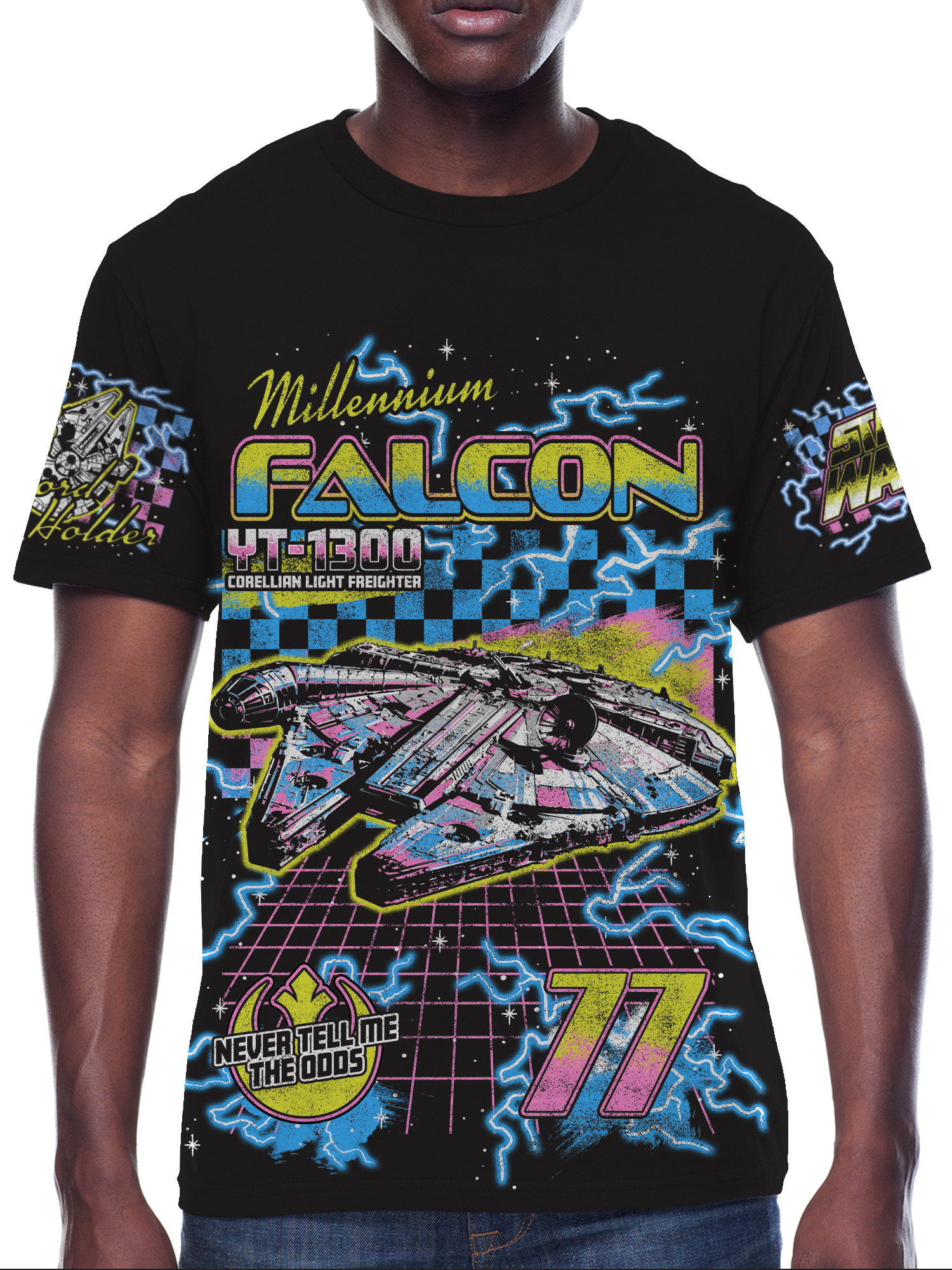 スター・ウォーズ ミレニアム・ファルコン グラフィック Tシャツ XLサイズ 入荷写真