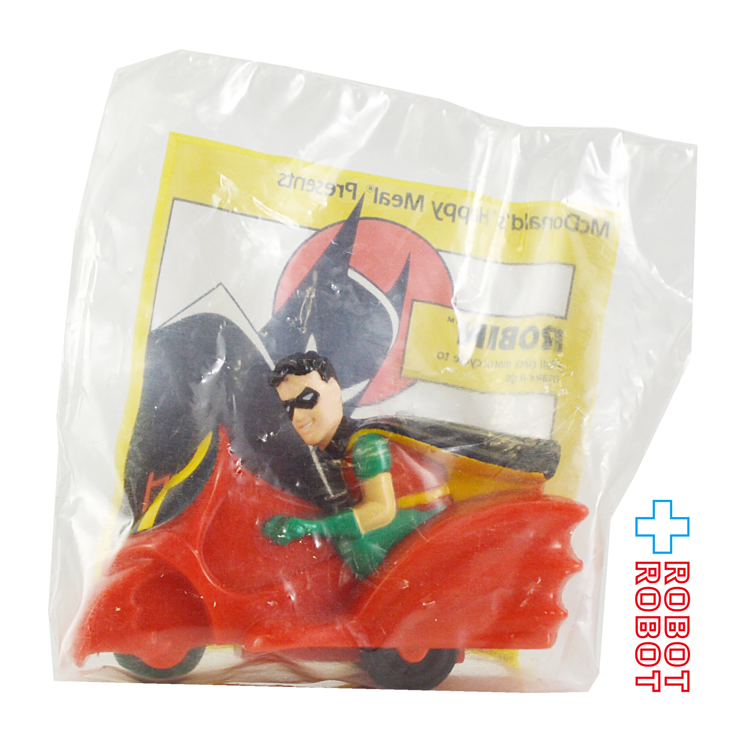 マクドナルド DC バットマン・アニメイテッド ロビン ハッピーミールトイ 袋入未開封 入荷写真