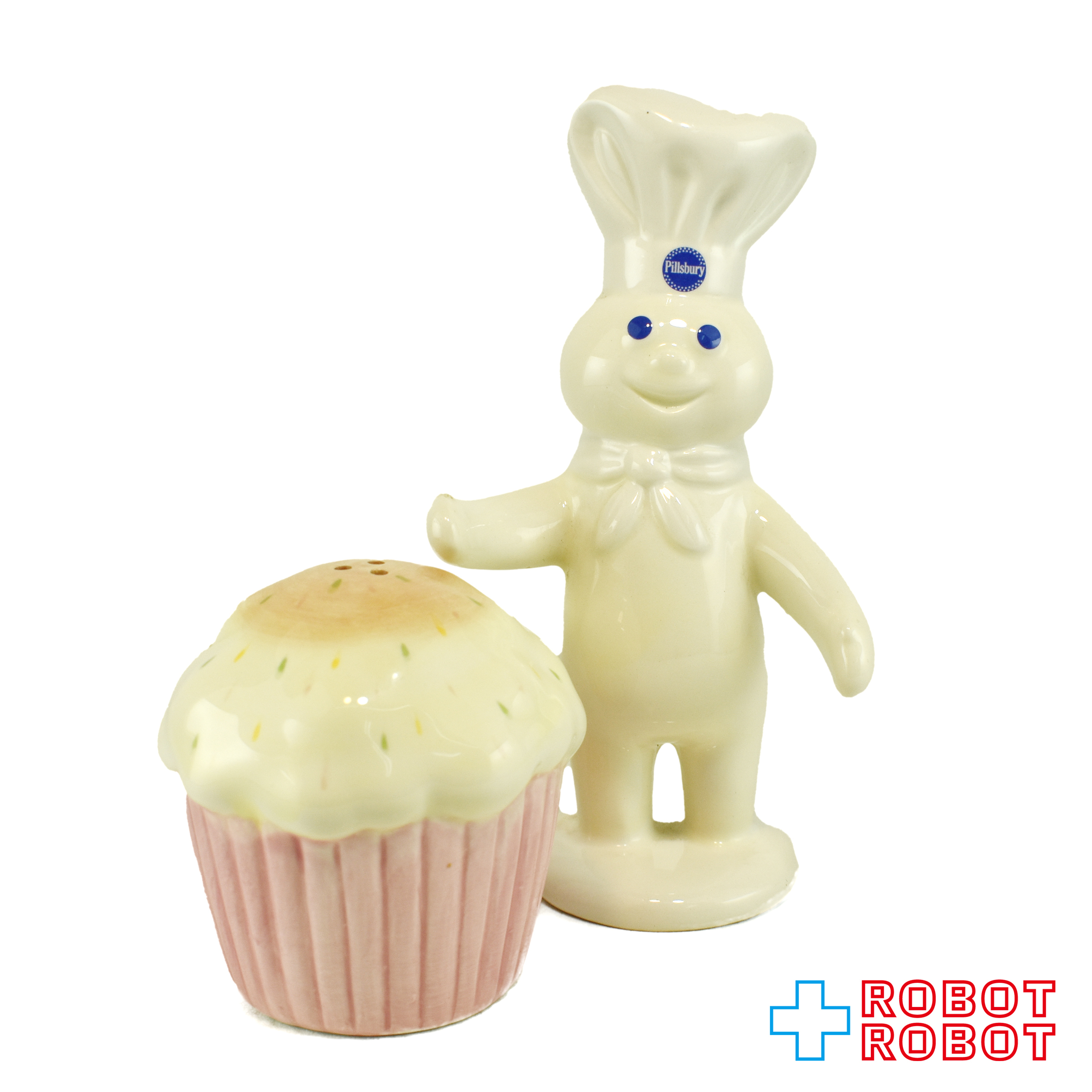 ピルズベリー ポッピンフレッシュ ドゥボーイ ＆ ケーキ 陶器製 ソルト＆ペッパー 2007 企業物 入荷写真