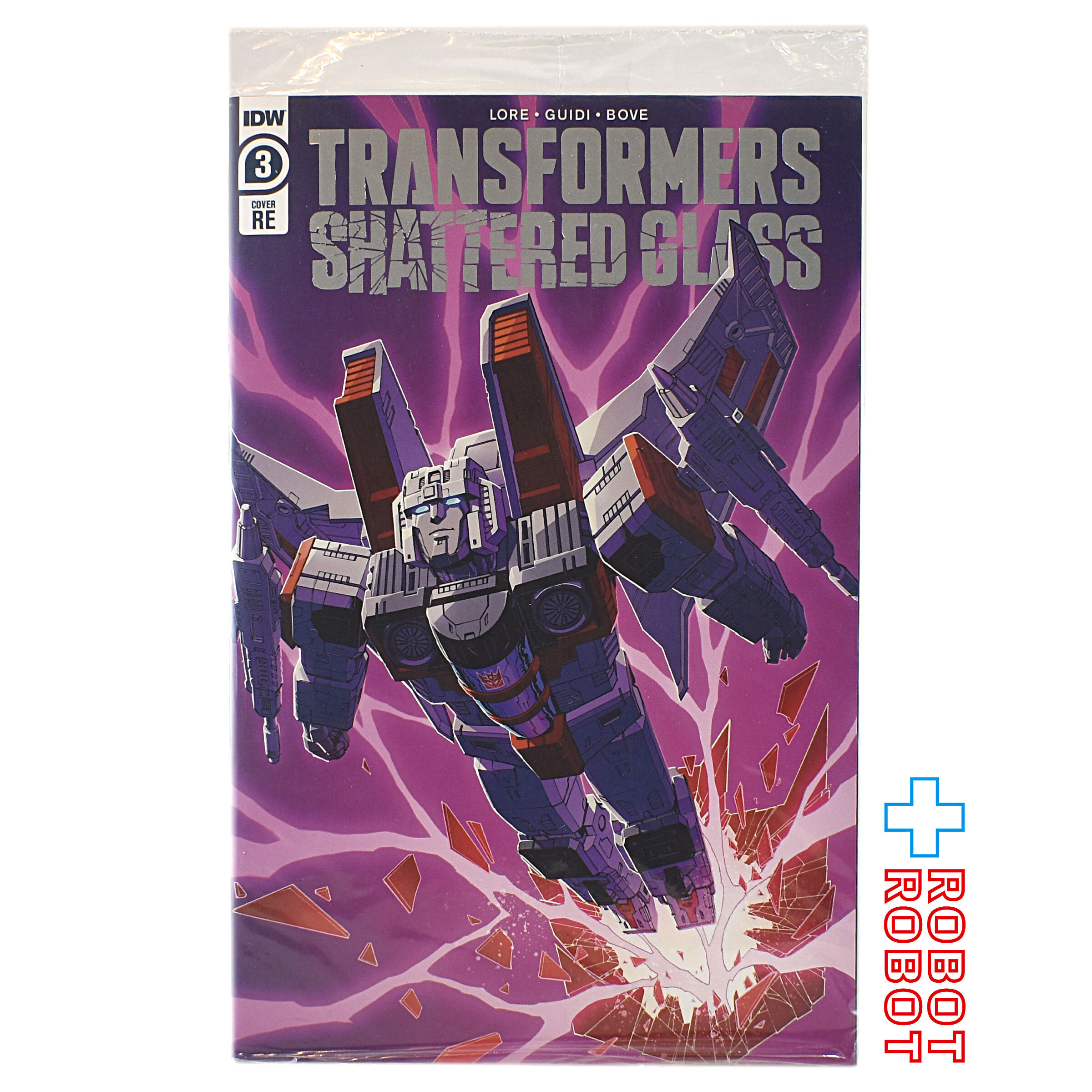 IDWパブリッシング #3 トランスフォーマー シャッタード・グラス スター・スクリーム コミック 入荷写真