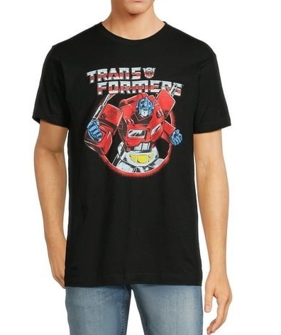 トランスフォーマー Tシャツ オプティマスプライム ブラック 入荷写真
