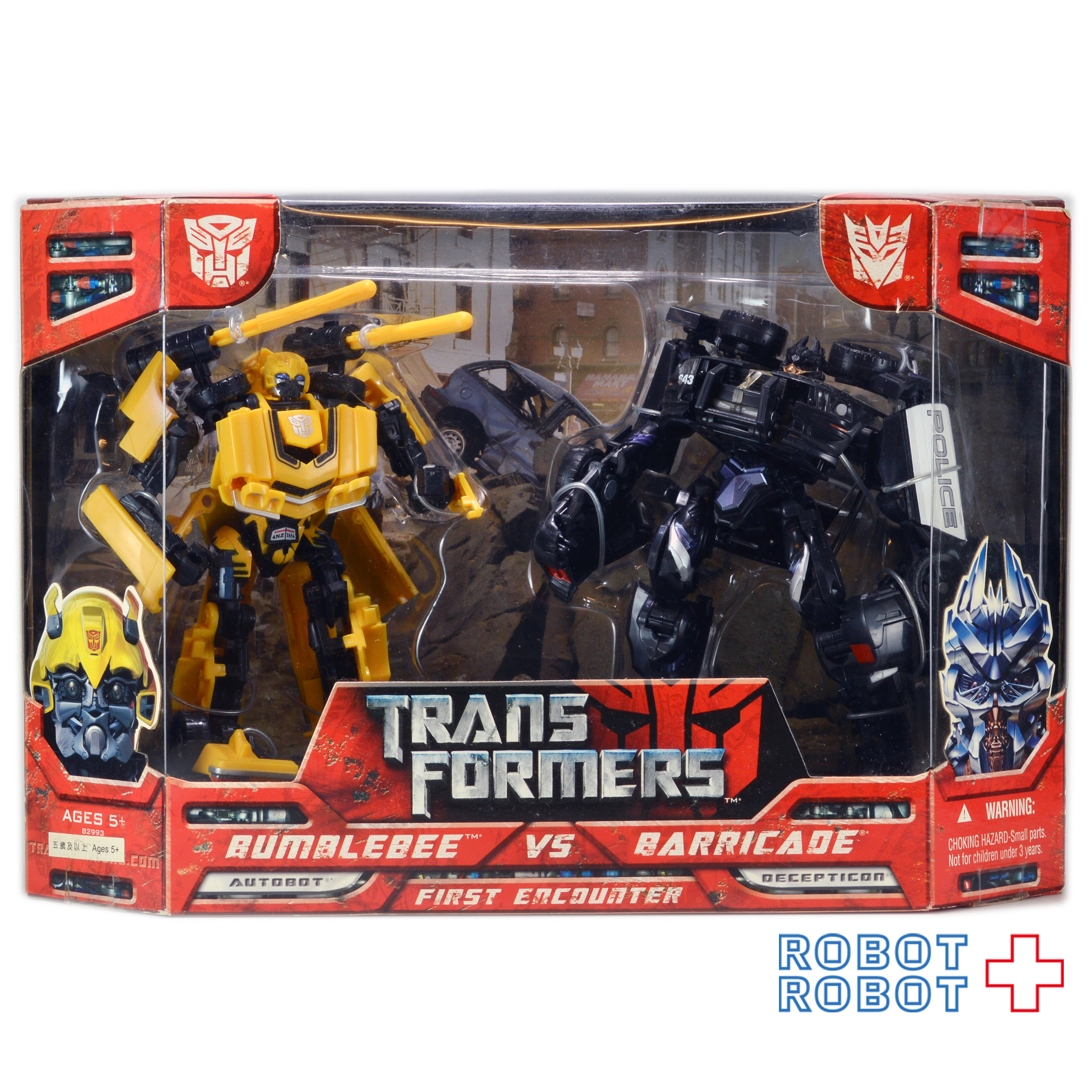 トランスフォーマー ムービー 2007 ボックス バンブルビー VS バリケード 入荷写真