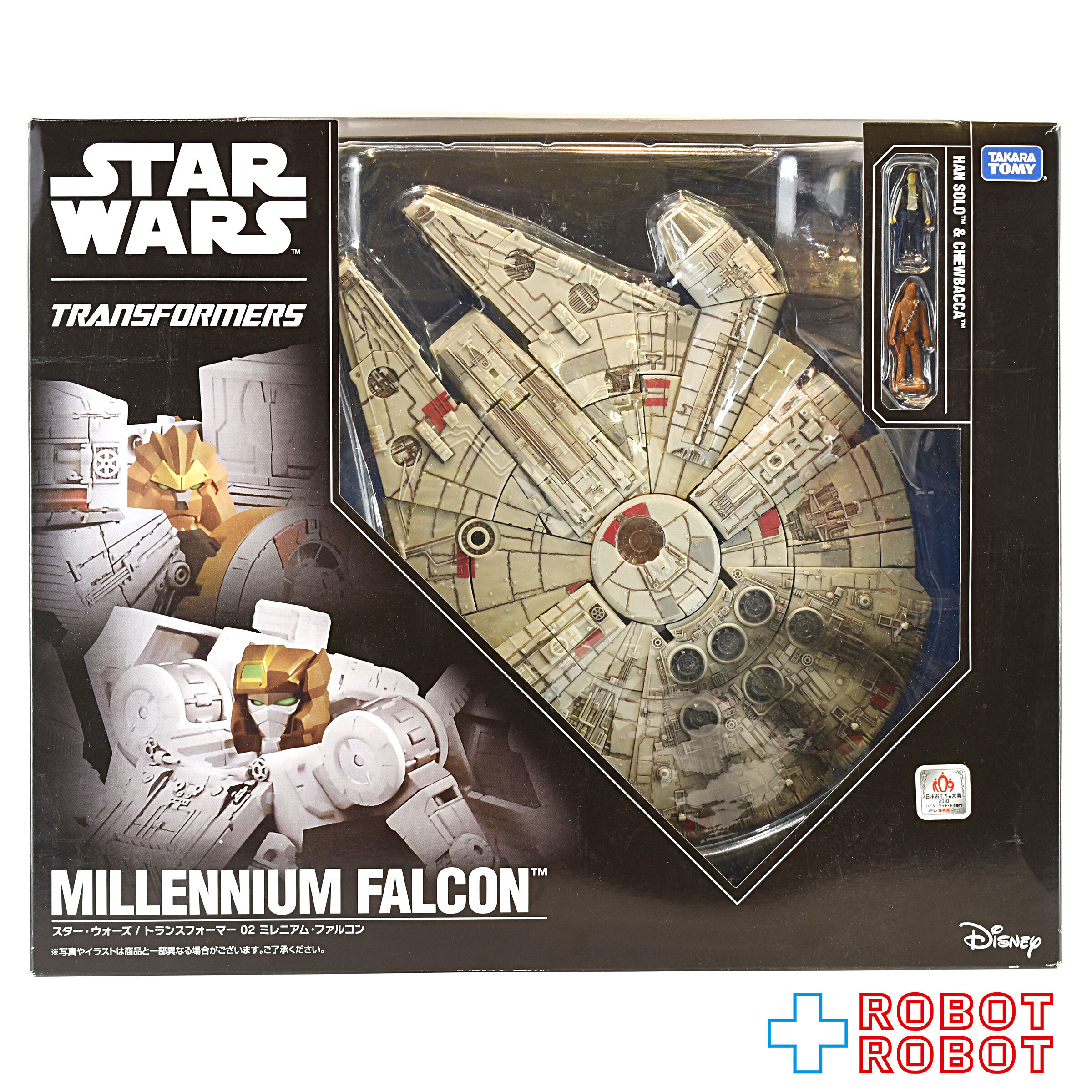 スター・ウォーズ トランスフォーマー 02 ミレニアム・ファルコン 未開封 入荷写真