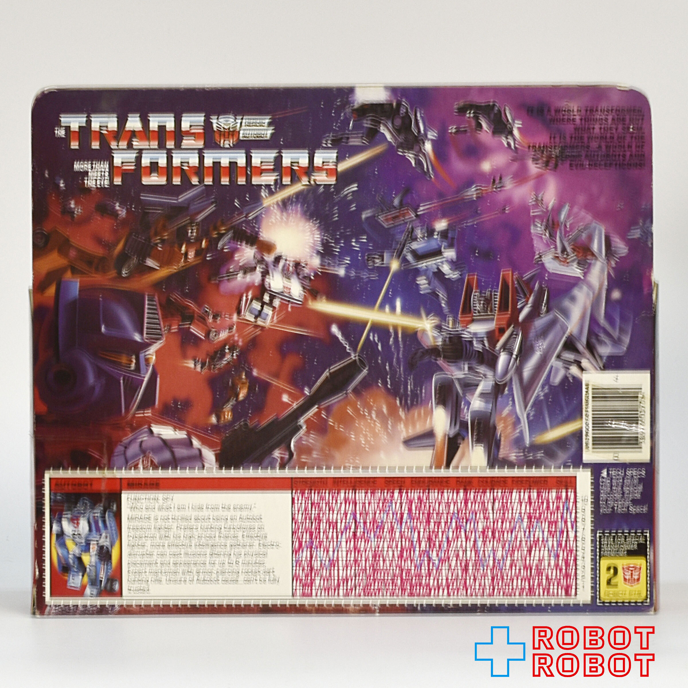 KO トランスフォーマー G1 ミラージュ パチ 未開封 ※難有り 入荷写真