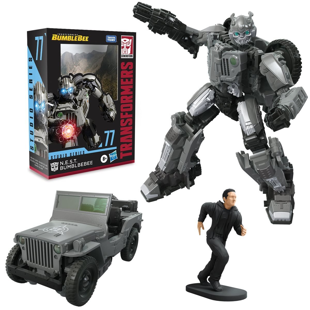 ハズブロ トランスフォーマー スタジオシリーズ 77 N.E.S.T. バンブルビー 入荷写真
