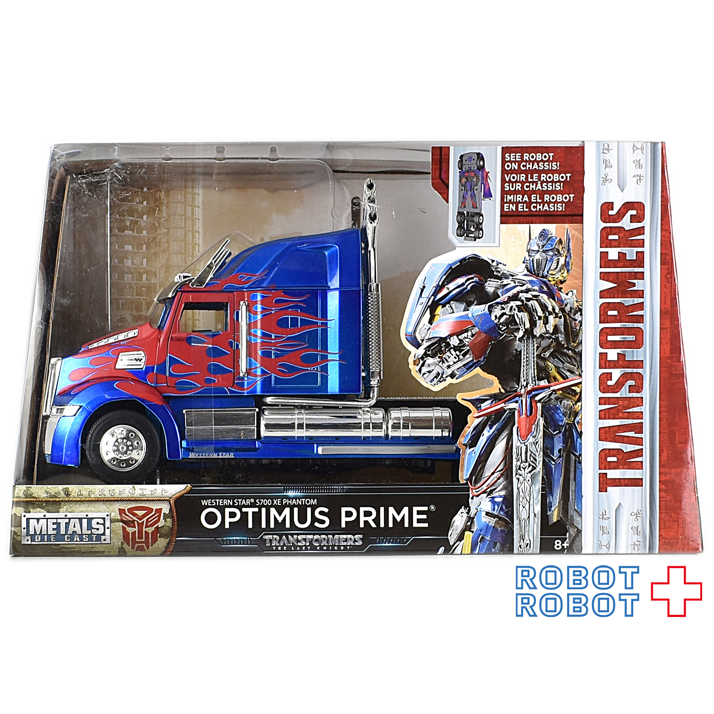 トランスフォーマー 最後の騎士王 2017 ジェイダトイズ メタルズ 1/24スケール ダイキャストビークル オプティマスプライム US版 入荷写真