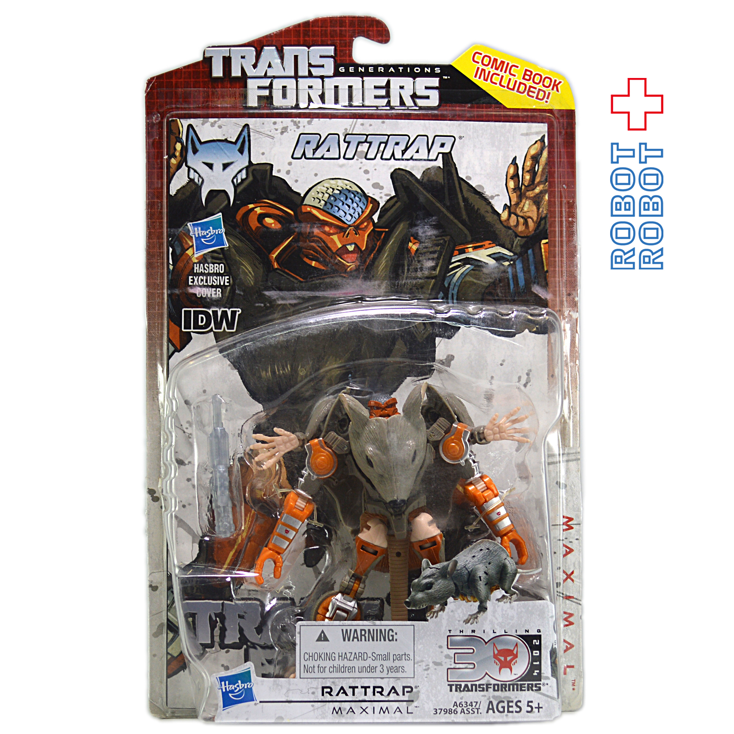 ハズブロ トランスフォーマー ジェネレーションズ IDW ラットトラップ 入荷写真