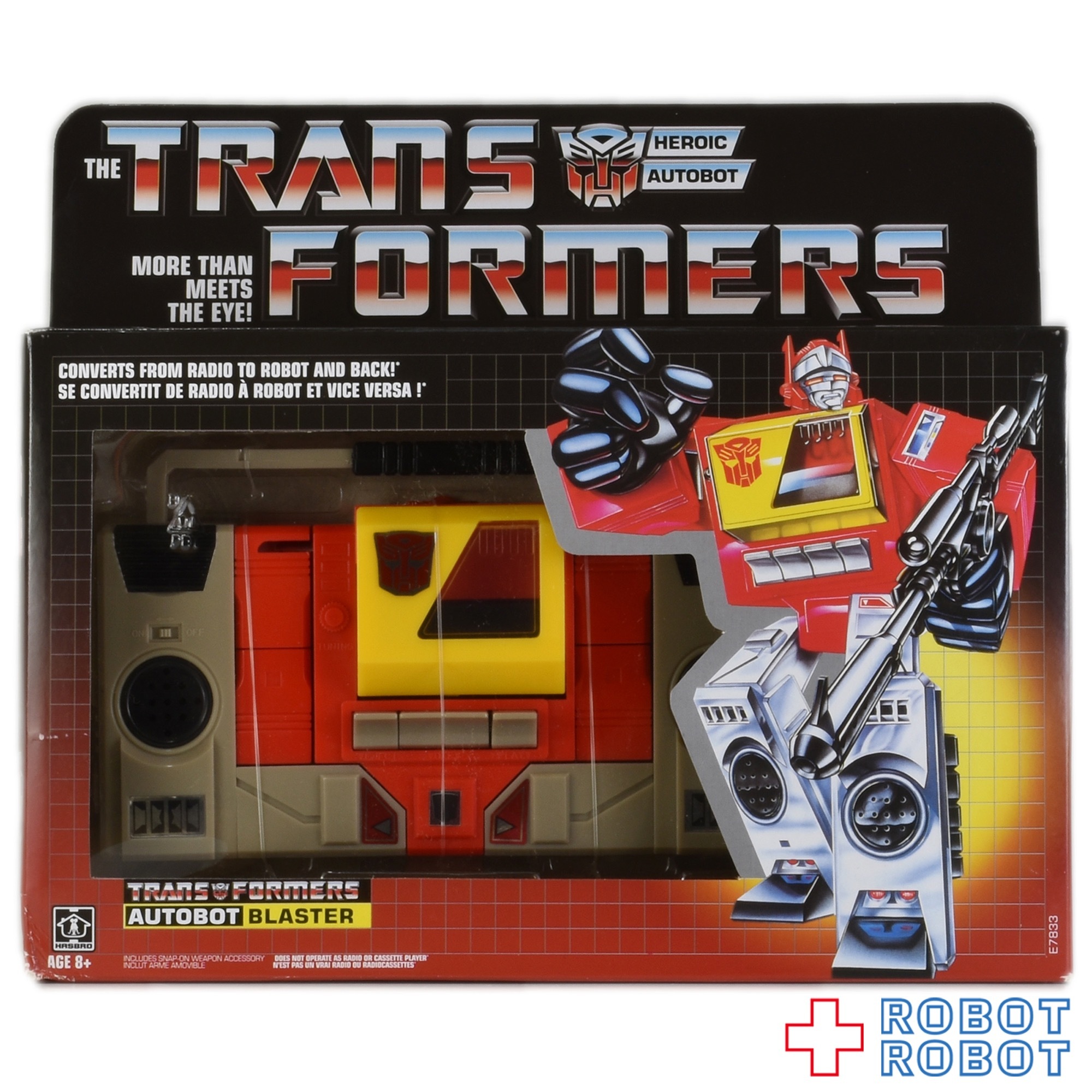 トランスフォーマー オートボット ブラスター 復刻版 入荷写真