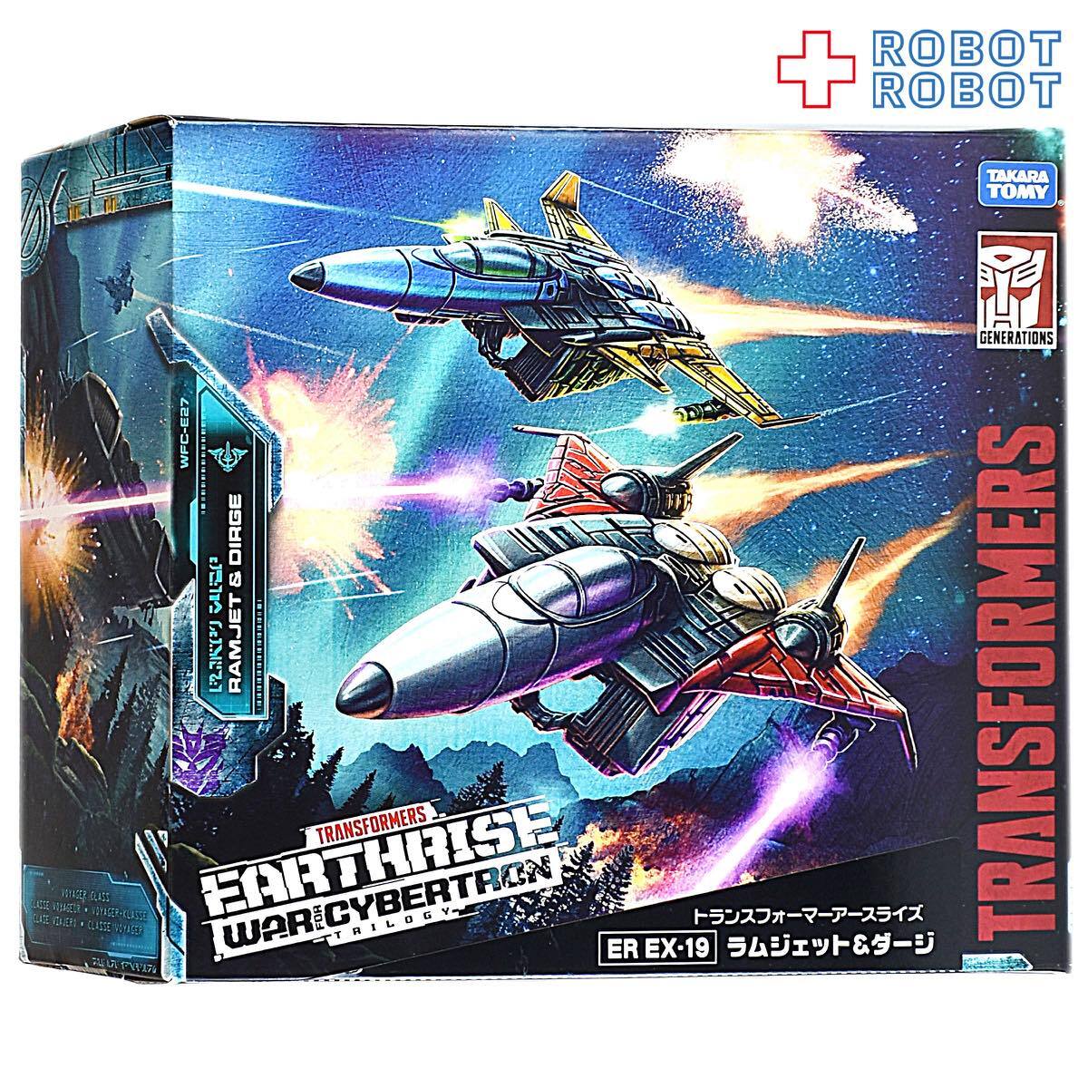 タカラトミー トランスフォーマー アースライズ ER EX-19 ラムジェット&ダージ 国内版 入荷写真