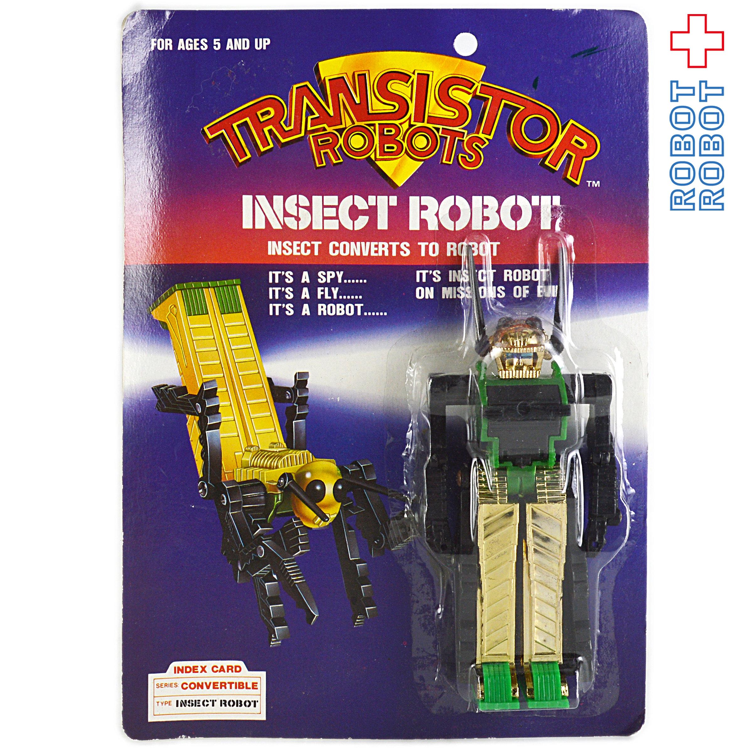 トランジスターロボット インセクト バッタ トランスフォーマー 入荷写真