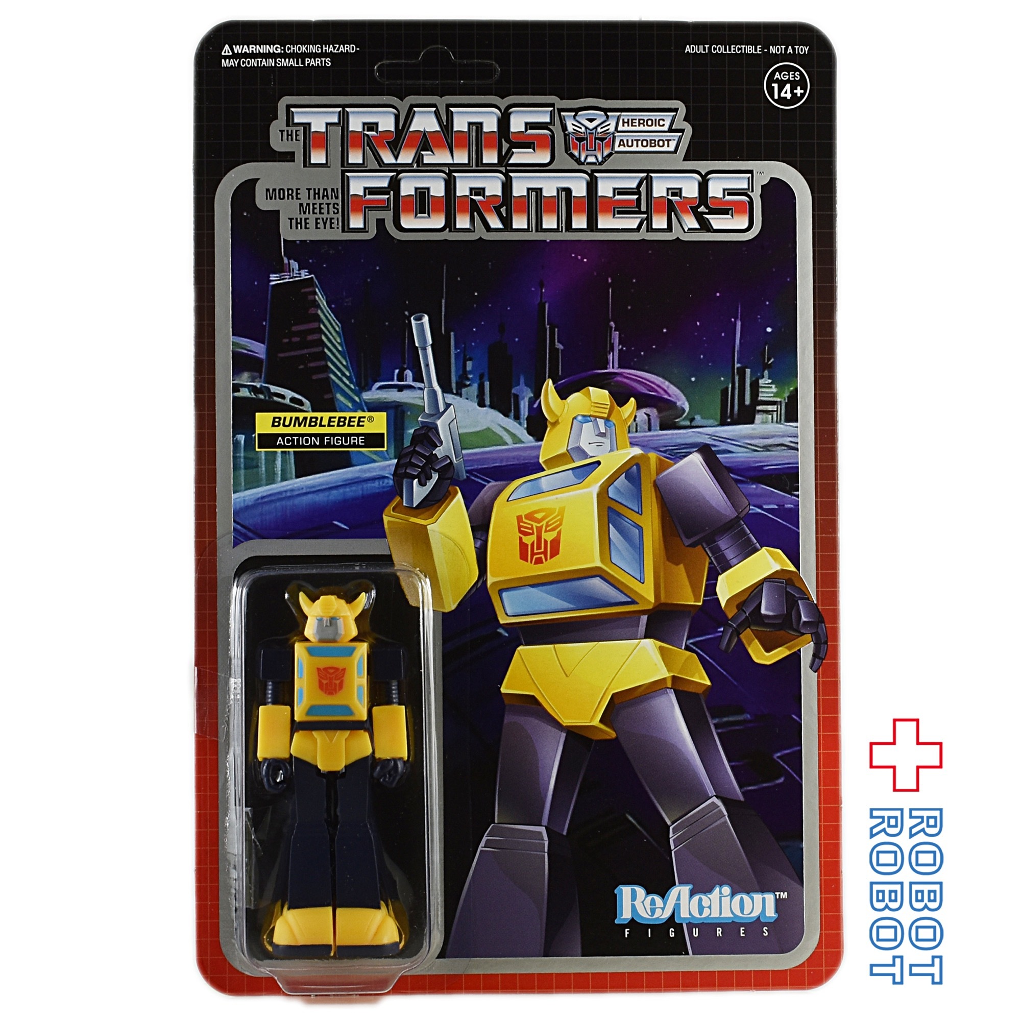 リ・アクション 3.75インチ アクションフィギュア バンブル 戦え！超ロボット生命体トランスフォーマー シリーズ1 入荷写真