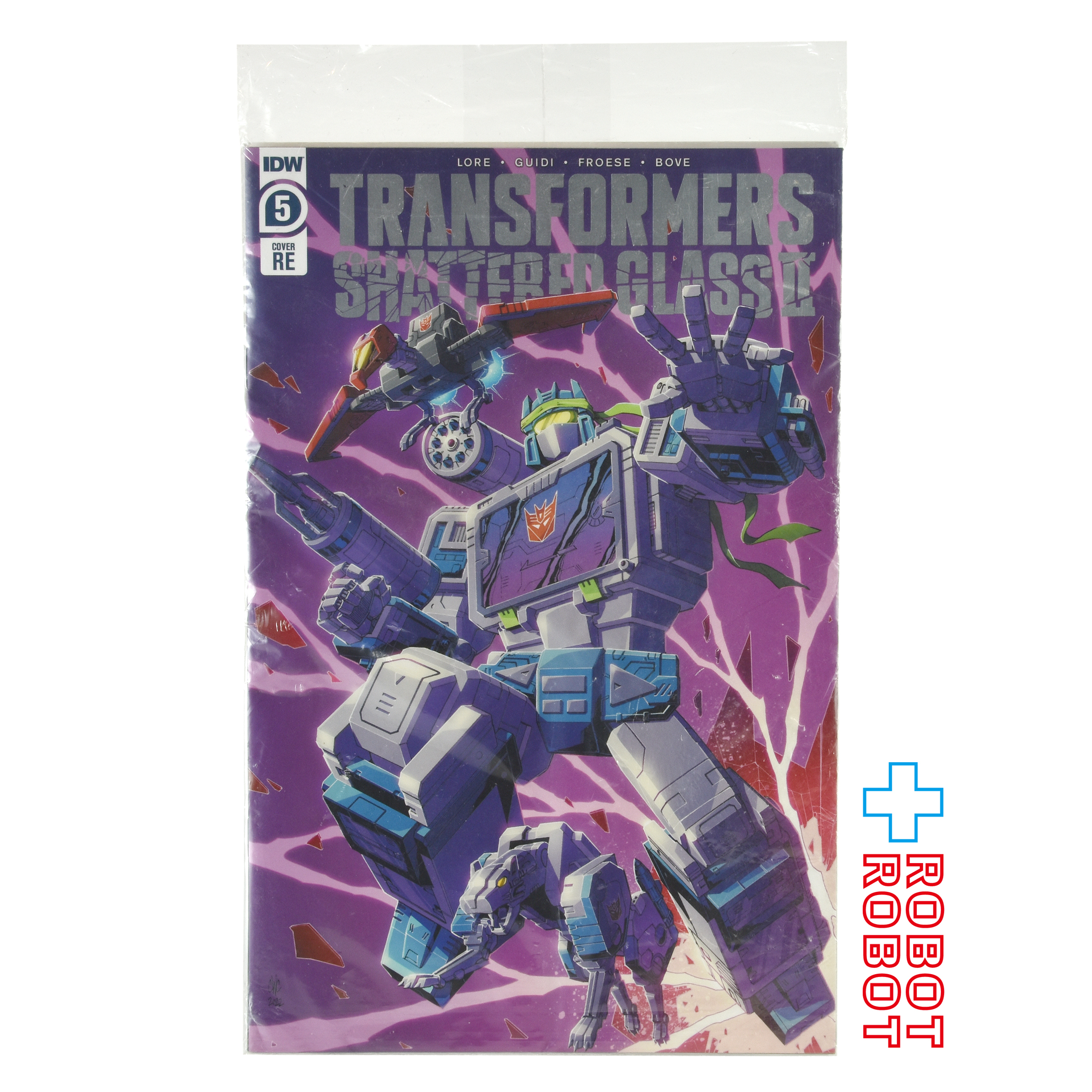 IDWパブリッシング #5 トランスフォーマー シャッタード・グラス ウンドウェーブ コミック 入荷写真