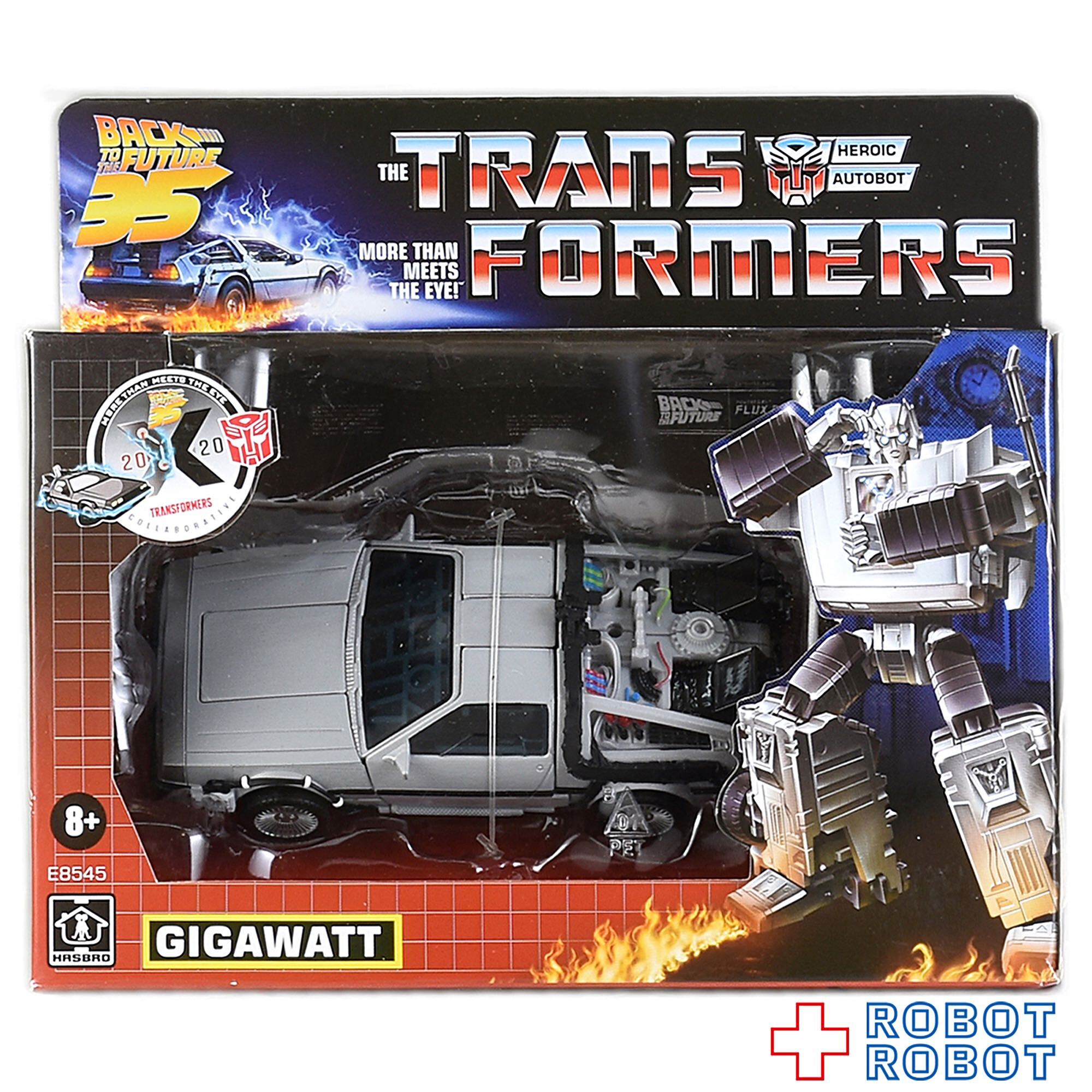 トランスフォーマー GIGAWATT（ギガワット）バック・トゥ・ザ・フューチャー デロリアン 未開封 入荷写真