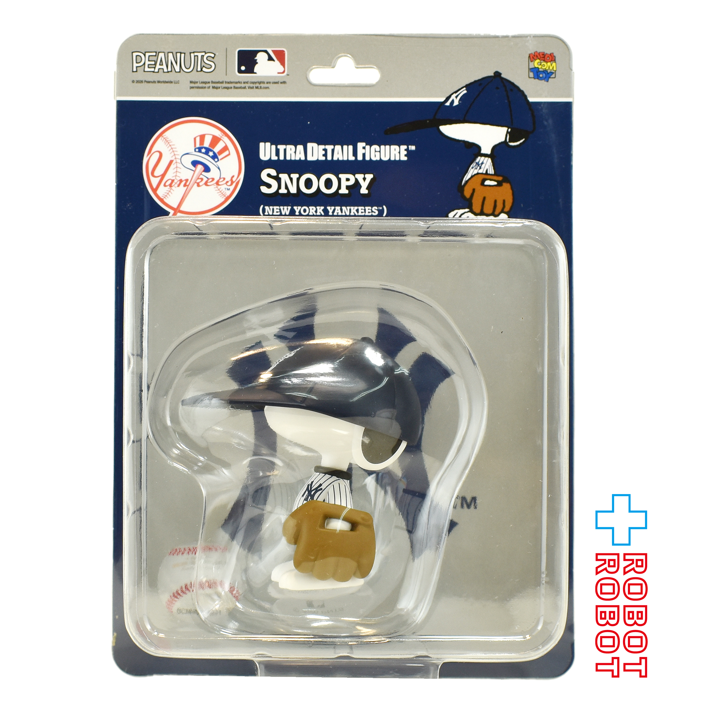 メディコム UDF MLB × ピーナッツ ニューヨーク ヤンキース スヌーピー ビニールフィギュア 未開封 入荷写真