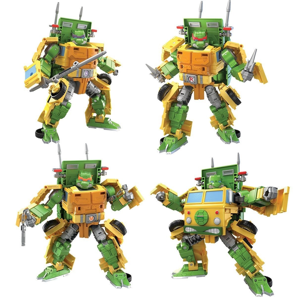 ハズブロ トランスフォーマー×ティーンエイジ・ミュータント・ニンジャ・タートルズ コラボ パーティー・ワロップ 未開封 入荷写真