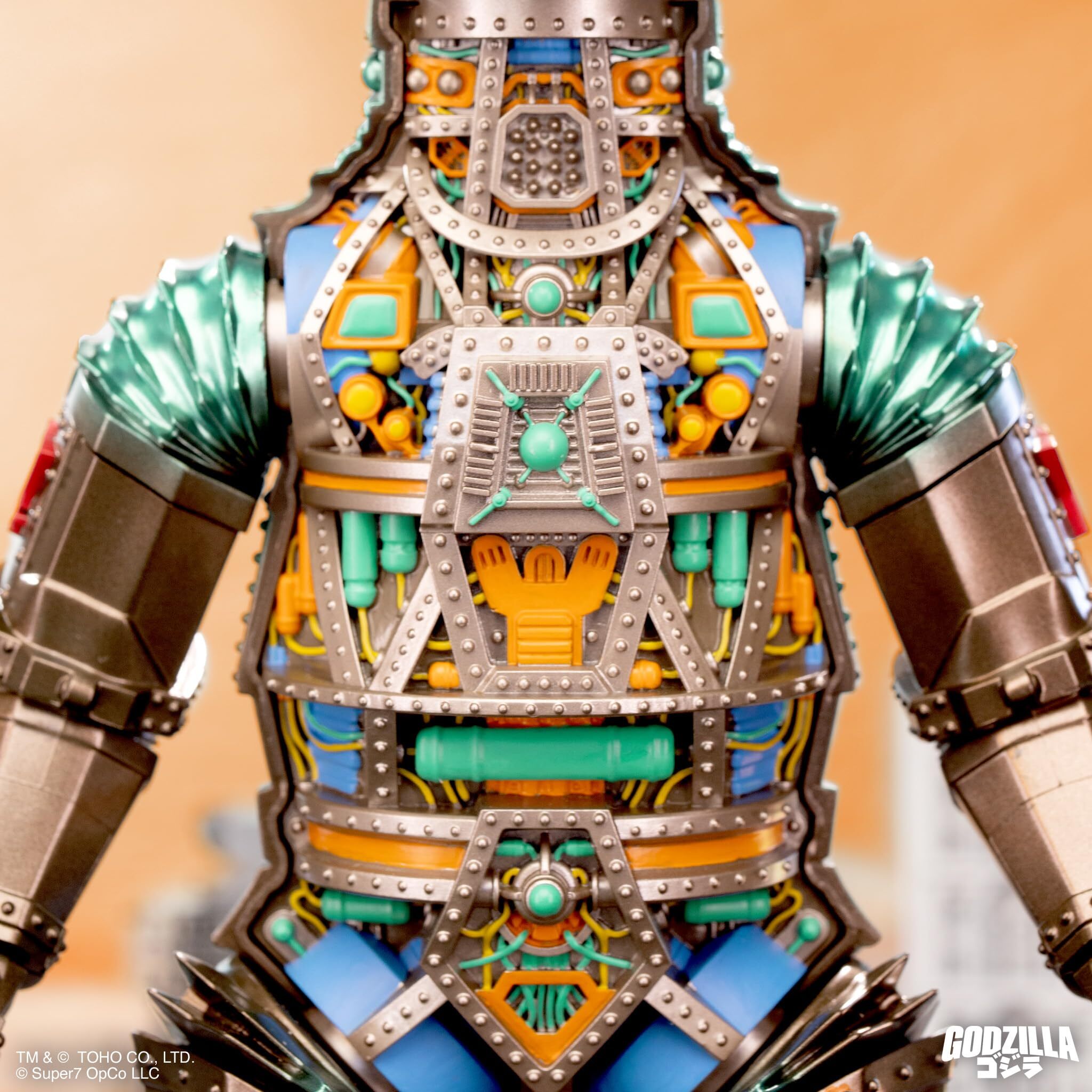 スーパー7 東宝 スーパーサイボーグ ウェーブ2 メカゴジラ 11インチ アクションフィギュア 開封箱入 入荷写真