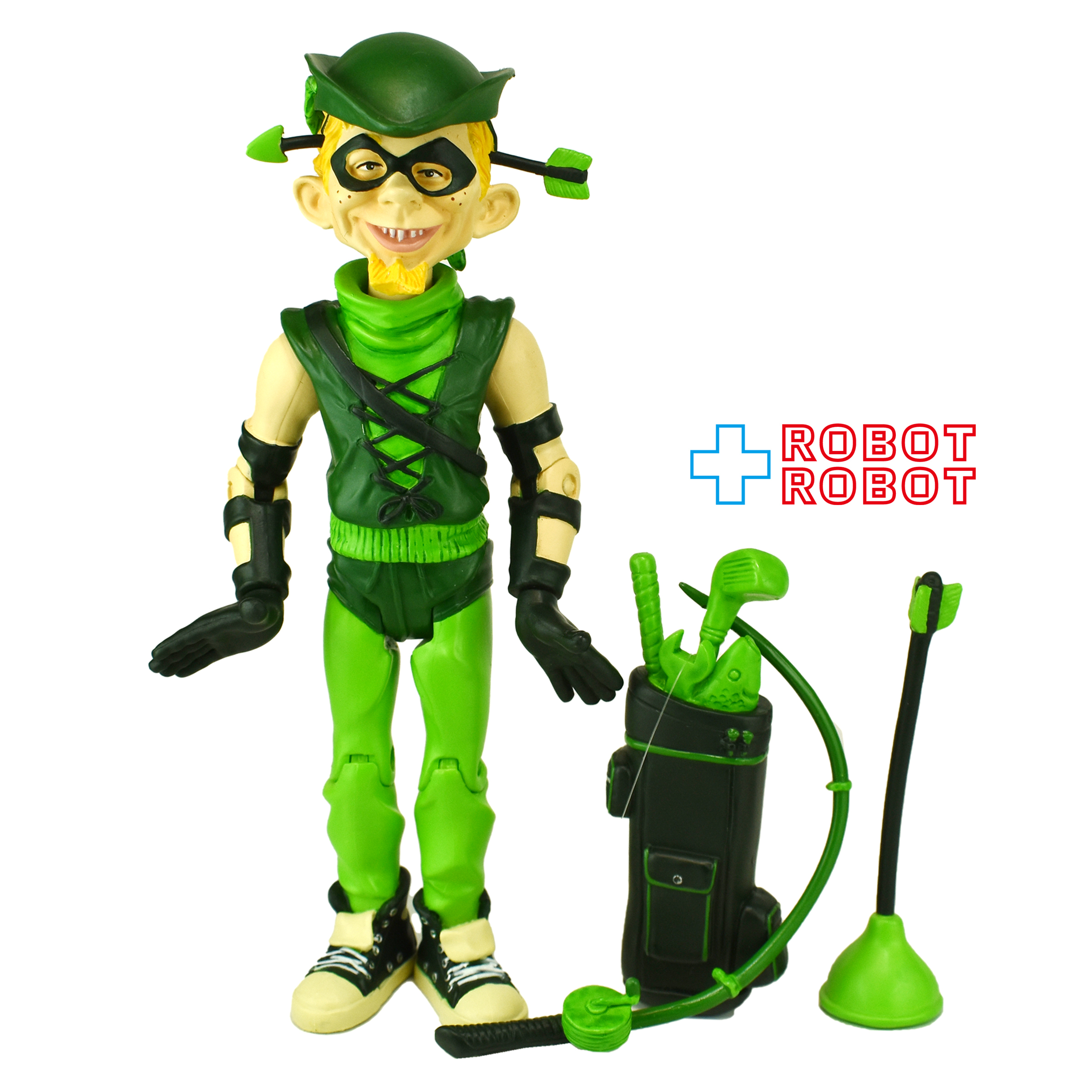 マッドマガジン DC グリーンアロウ アクションフィギュア ルース 入荷写真