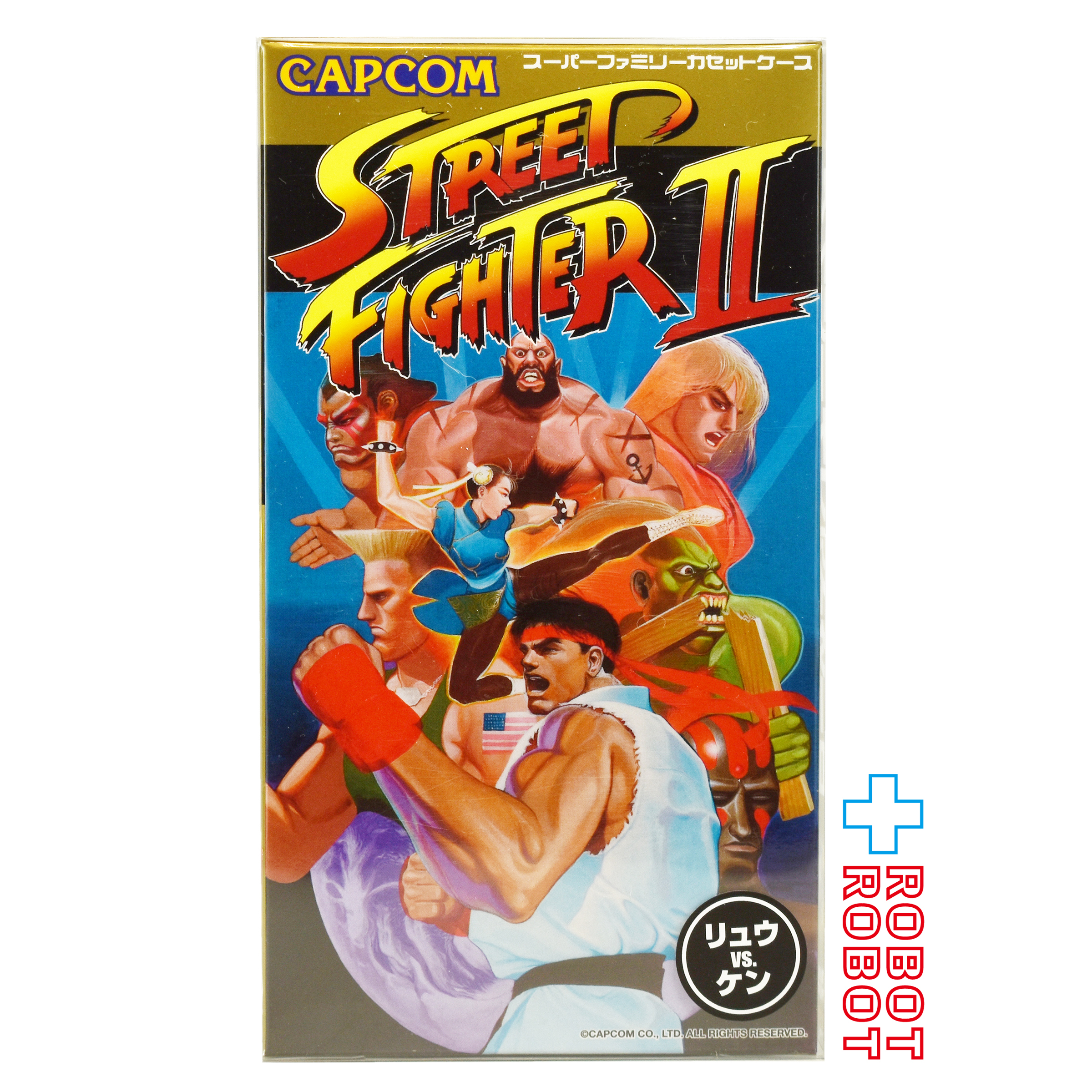 スパイダーウェブ ストリートファイター II (リュウ vs ケン) ファミリーカセットケース 未開封 入荷写真