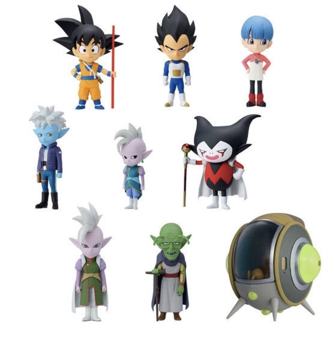 バンダイ ドラゴンボール DAIMA ワールドコレクタブルフィギュア プレミアム vol.1 9体セット 未開封 4号店商品 入荷写真
