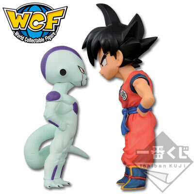 バンプレスト 一番くじ ドラゴンボール Z編 B賞 ワールドコレクタブルフィギュア フリーザ & 悟空 フィギュア 未開封 4号店商品 入荷写真
