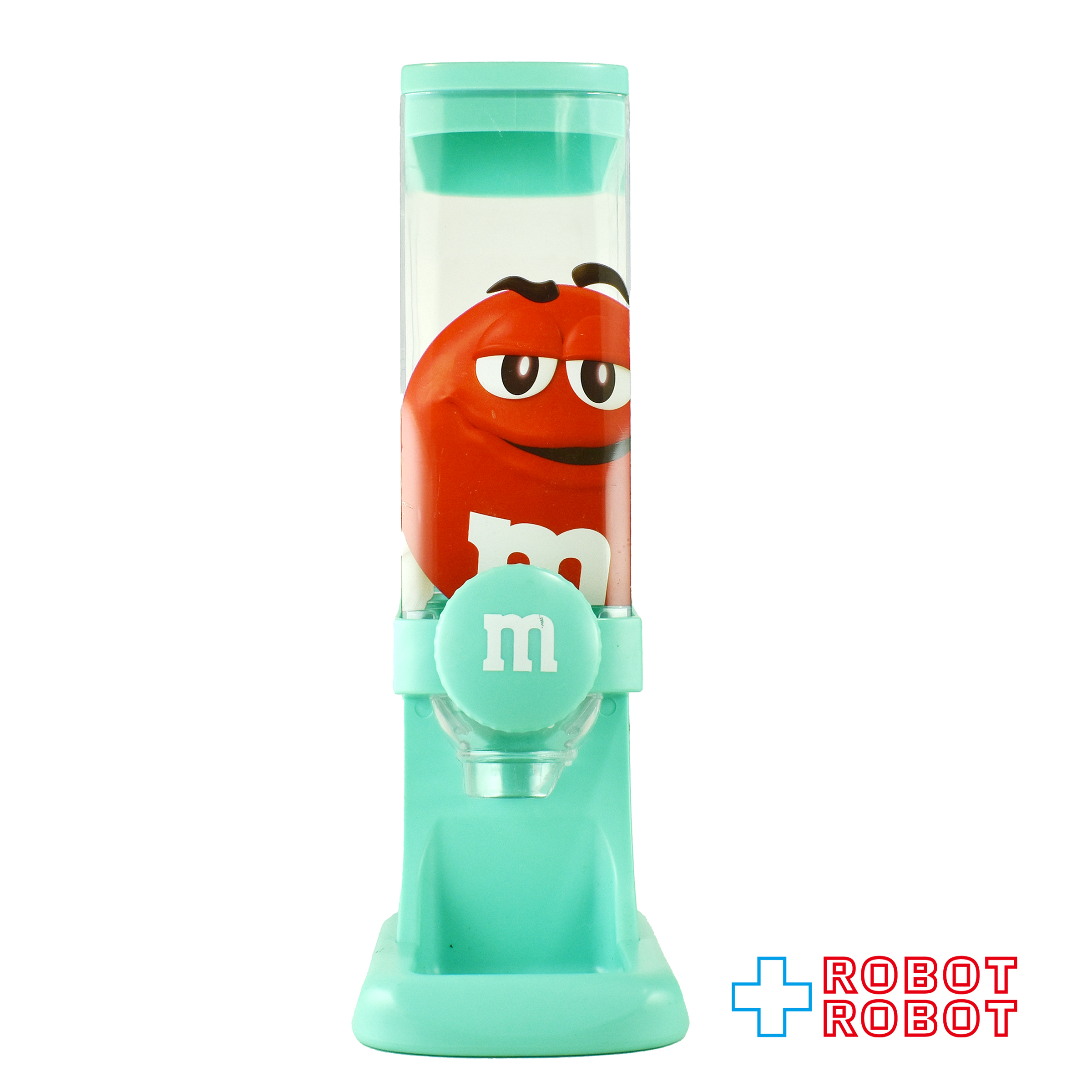 M&M's ツイスト キャンディ ディスペンサー ミントグリーン エムアンドエムズ 企業物 ※難あり 入荷写真