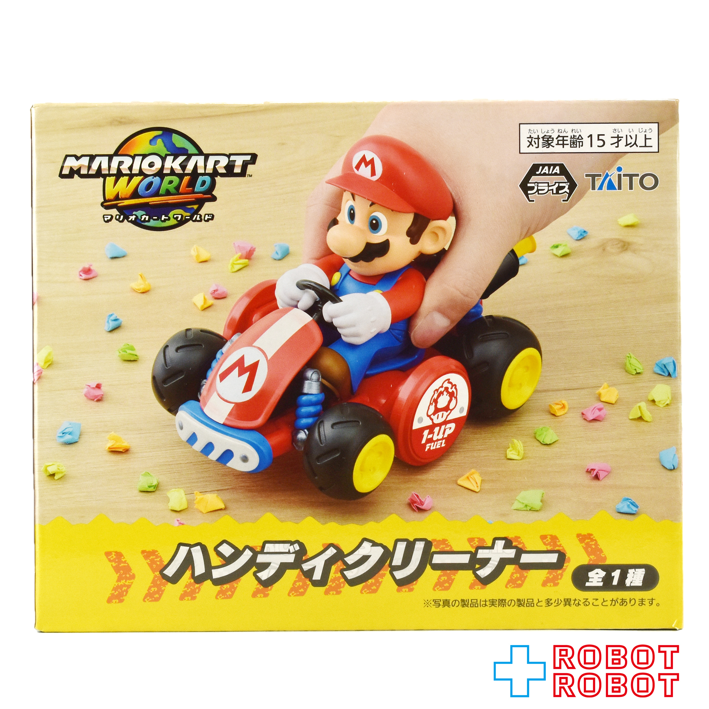 タイトー マリオカート ワールド マリオ ハンディクリーナー フィギュア 未開封 入荷写真