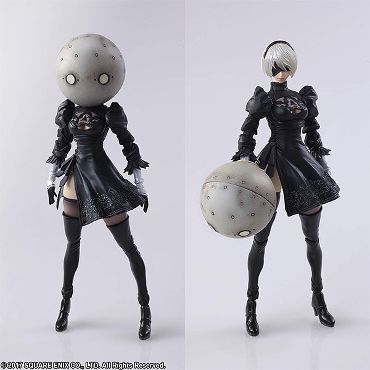 スクウェア・エニックス ニーアオートマタ ブリングアーツ 2B & 機械生命体 2体セット フィギュア 開封美品 4号店商品 入荷写真