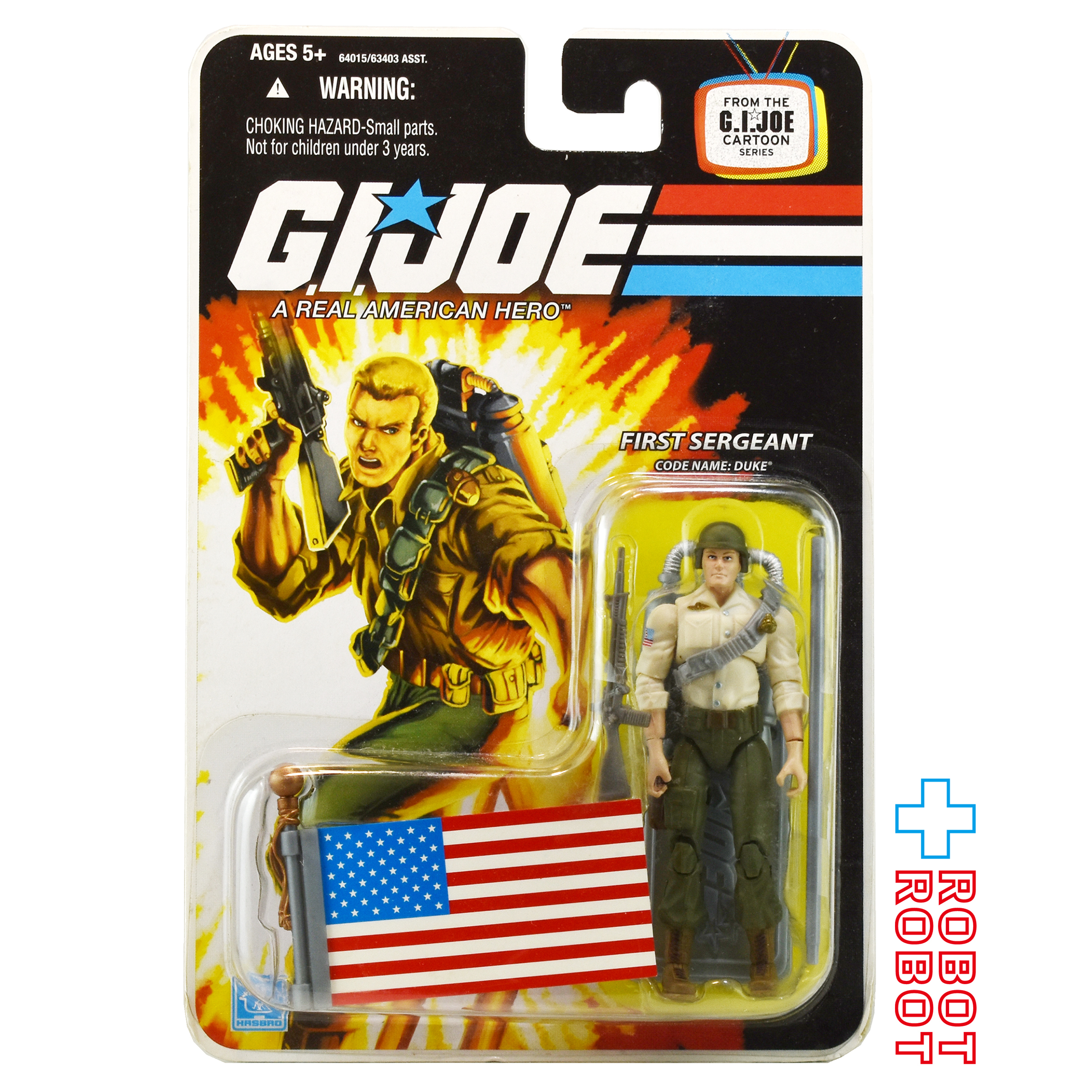 ハズブロ G.I.ジョー GIジョー カートゥーン シリーズ ファースト・サージェント アクションフィギュア 未開封 入荷写真