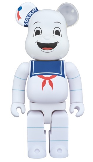 メディコム ベアブリック BE@RBRICK 100% & 400% ゴーストバスターズ STAY PUFT マシュマロマン 未開封 4号店商品 入荷写真